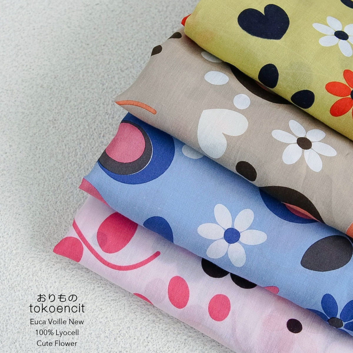 Euca Voille New | Cute Flower