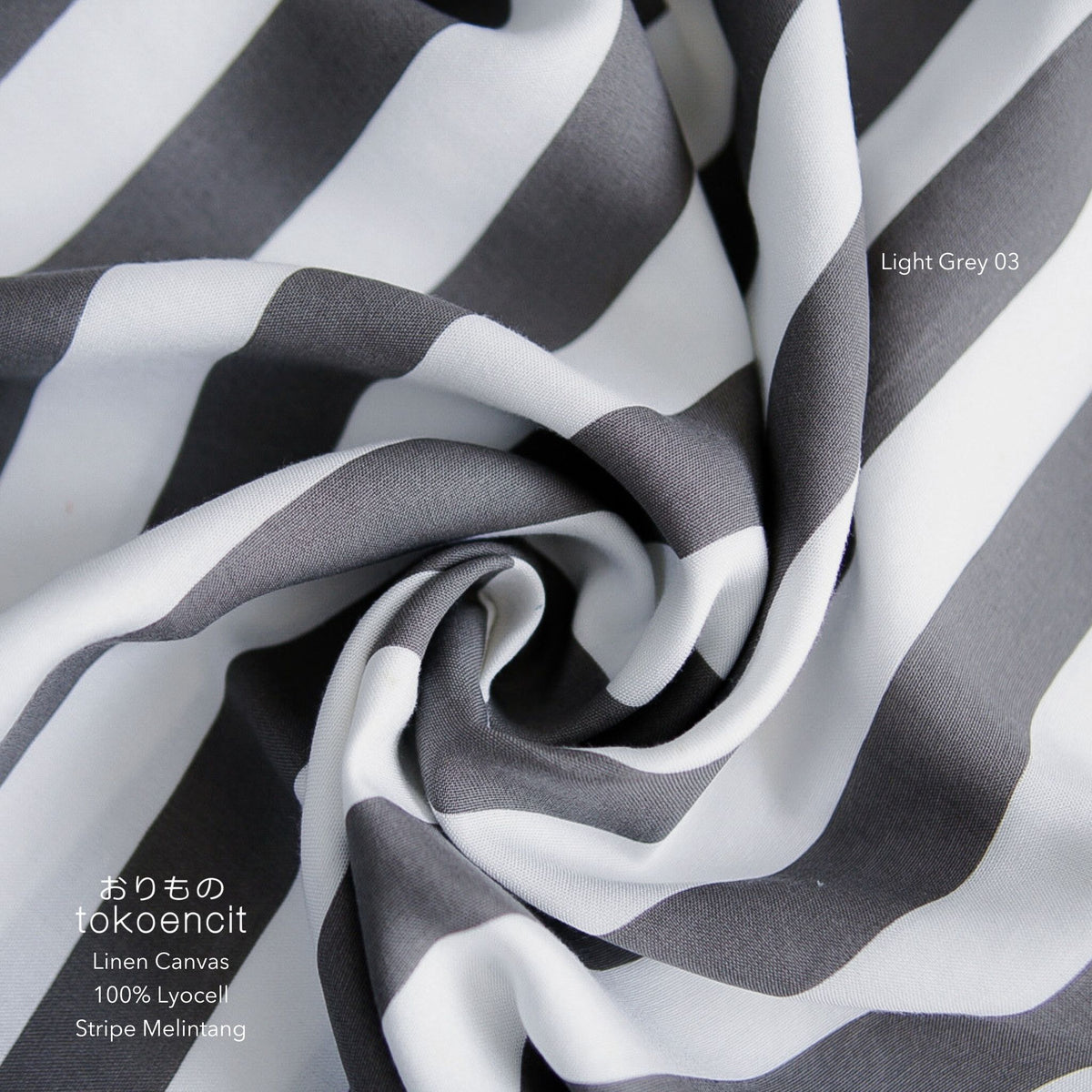 Euca/Linen Canvas | Stripe Melintang