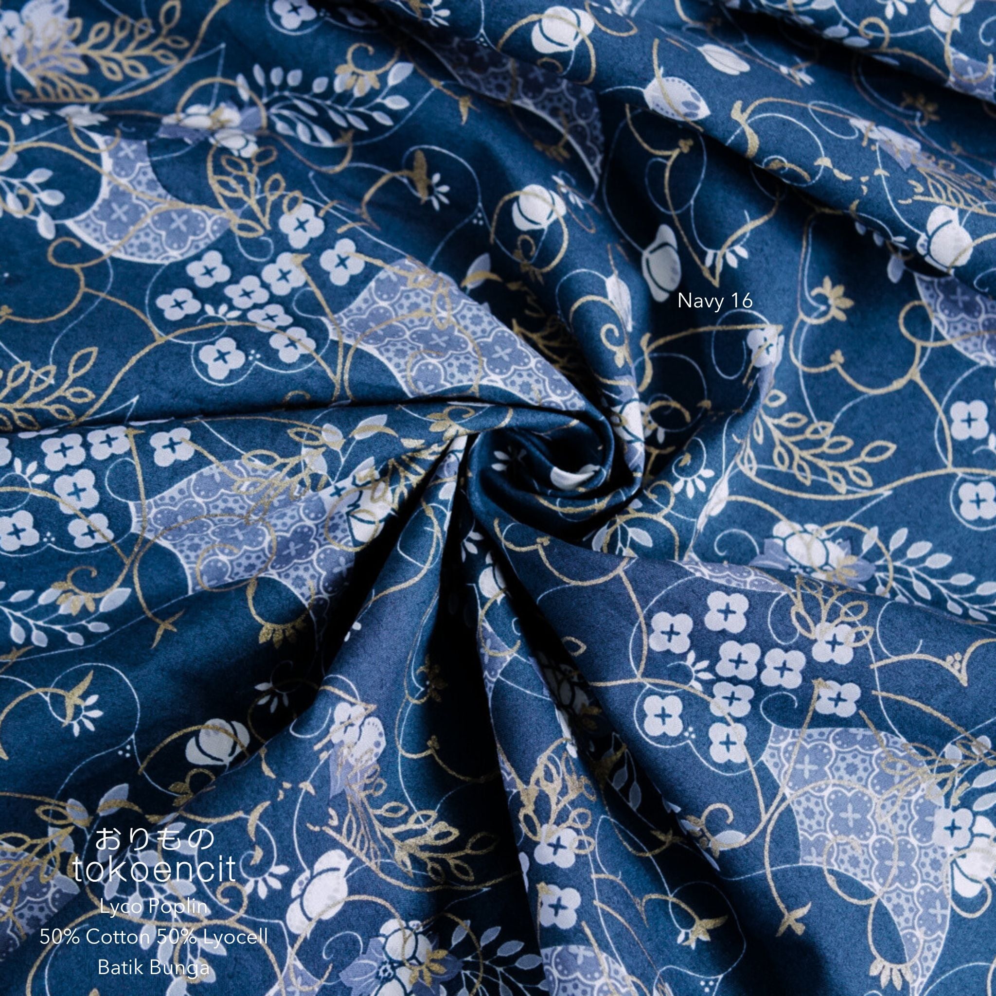 Lyco Poplin | Batik Bunga