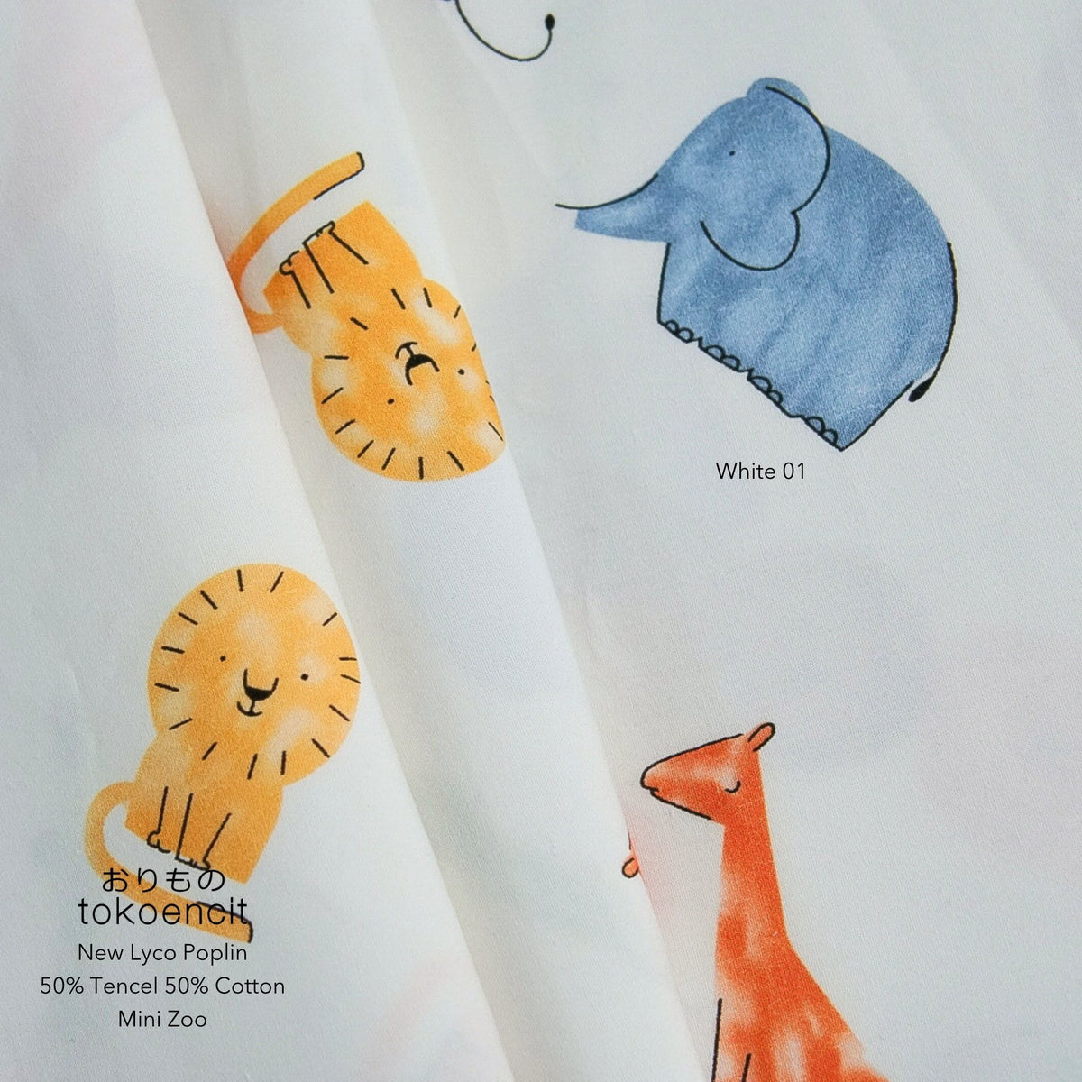 New Lyco Poplin | Mini Zoo