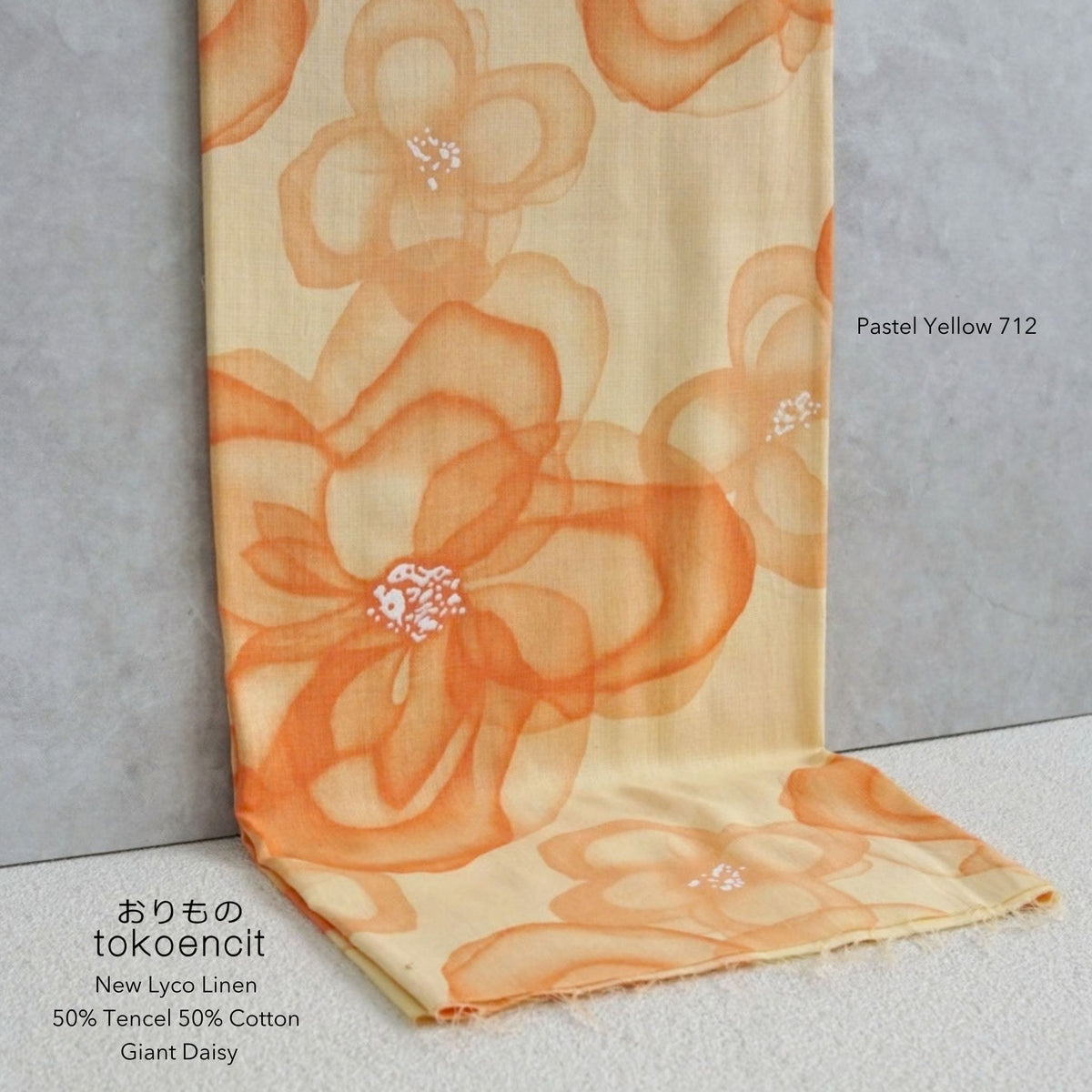 New Lyco Linen| Giant Daisy
