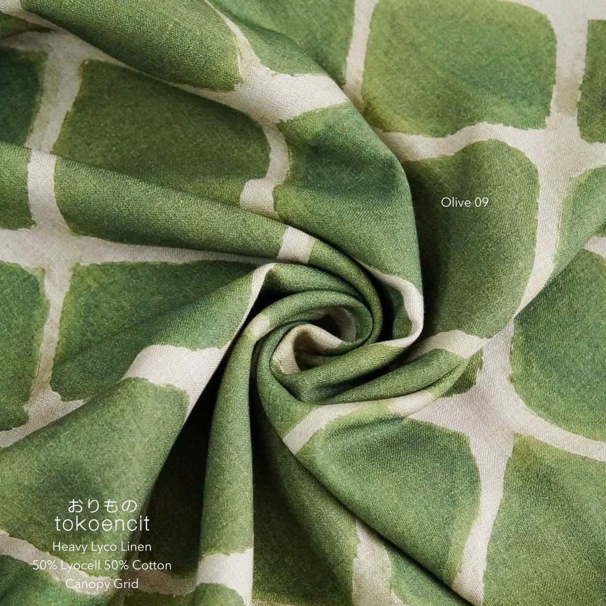 Heavy Lyco Linen | Canopy Grid