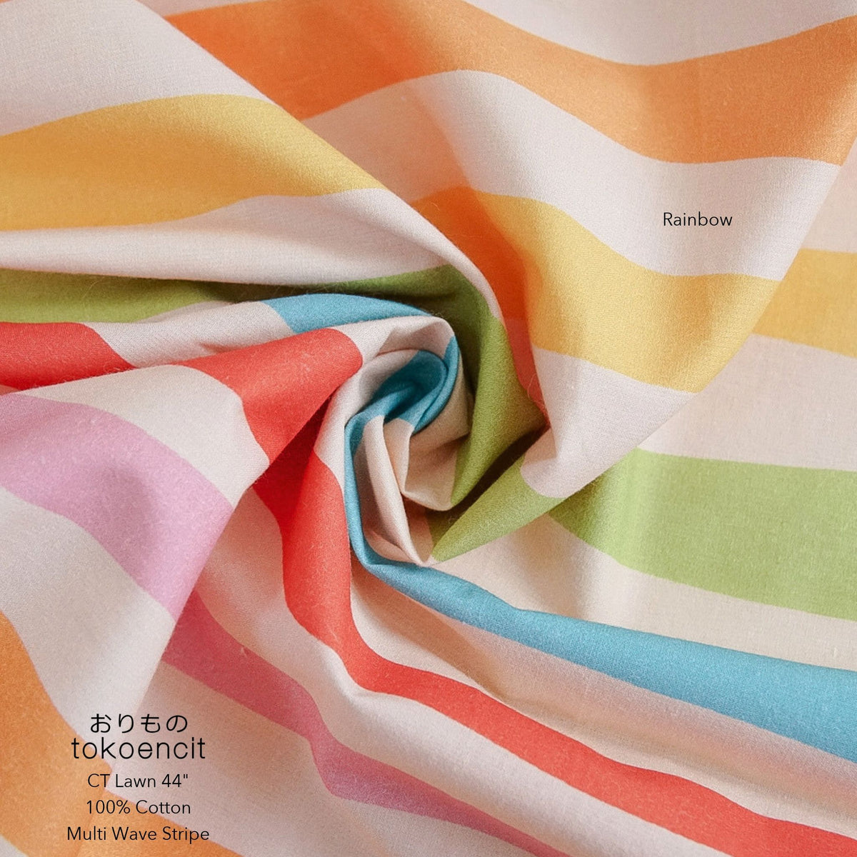 CT Lawn 44" | Multi Wave Stripe