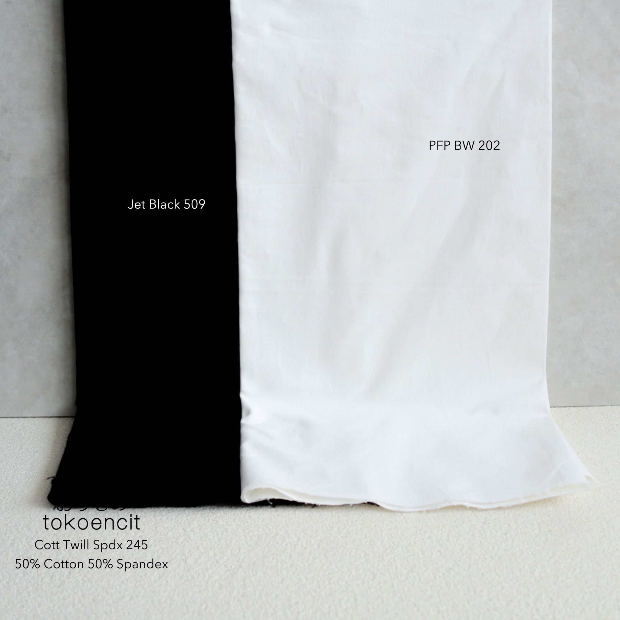 Cotton Twill Spandex | Solid