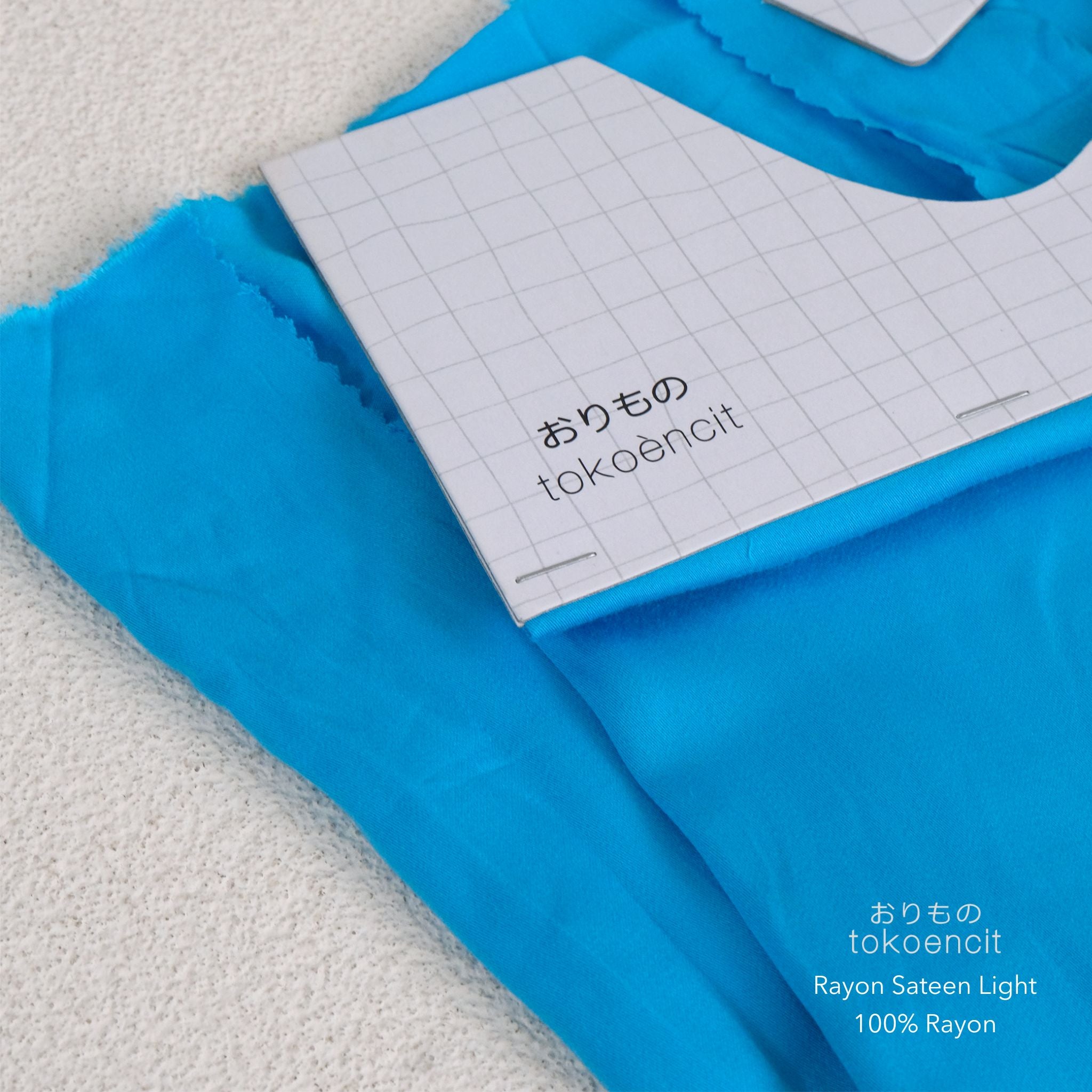 Rayon Sateen Light | Solid