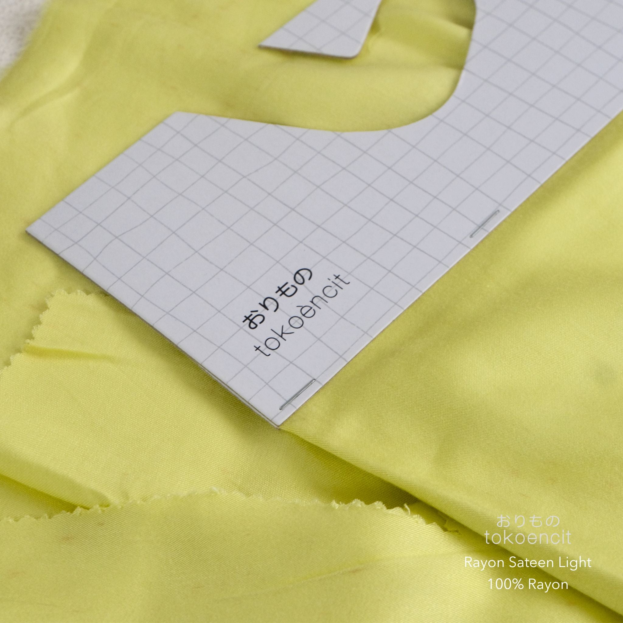 Rayon Sateen Light | Solid