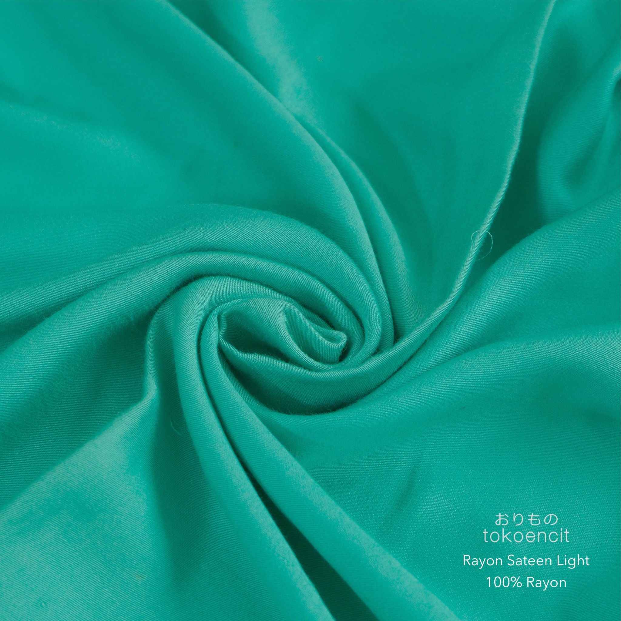 Rayon Sateen Light | Solid