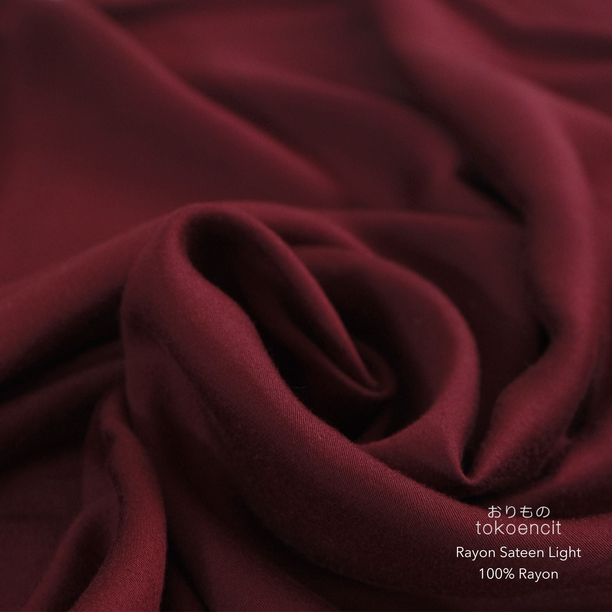 Rayon Sateen Light | Solid