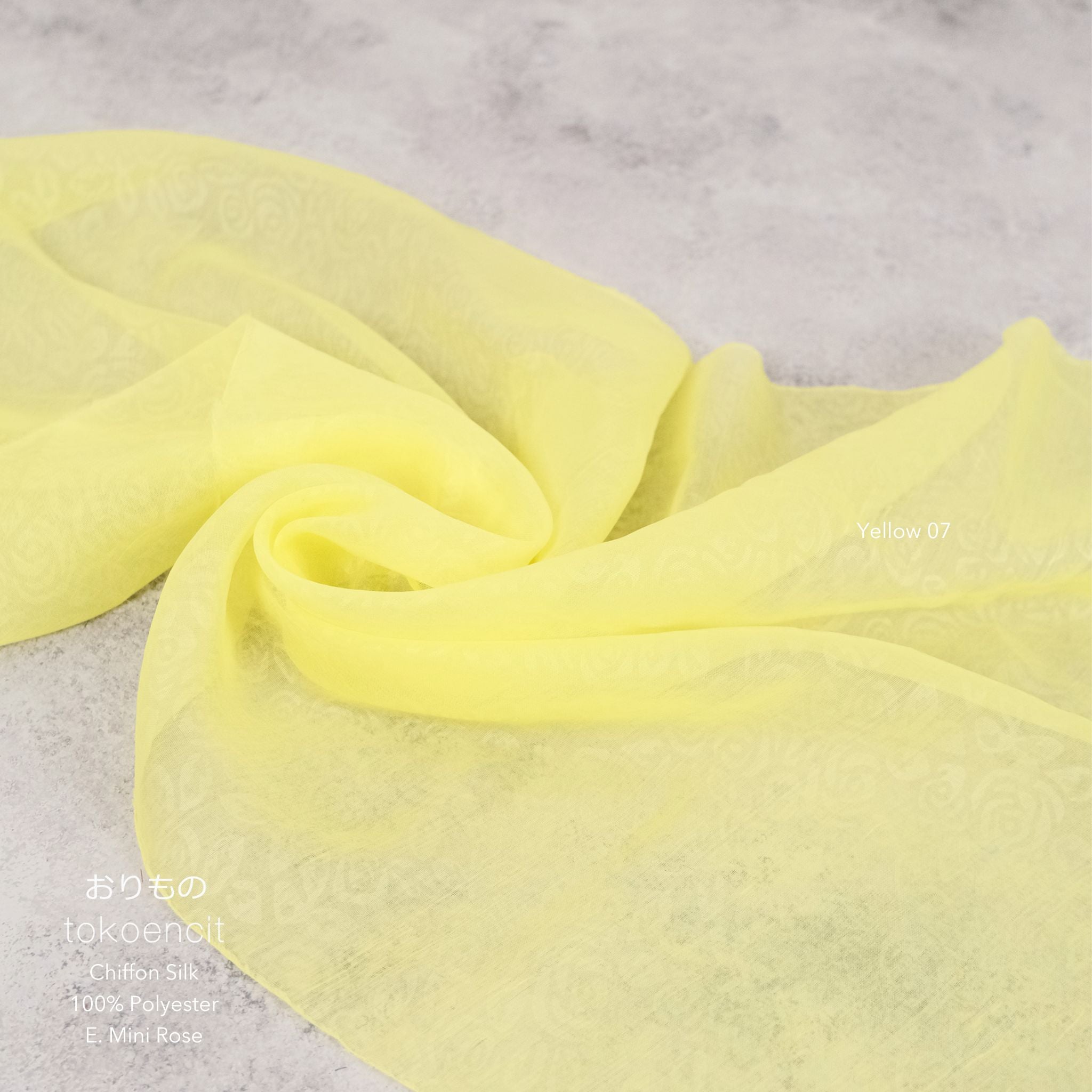 Chiffon Silk | E. Mini Rose
