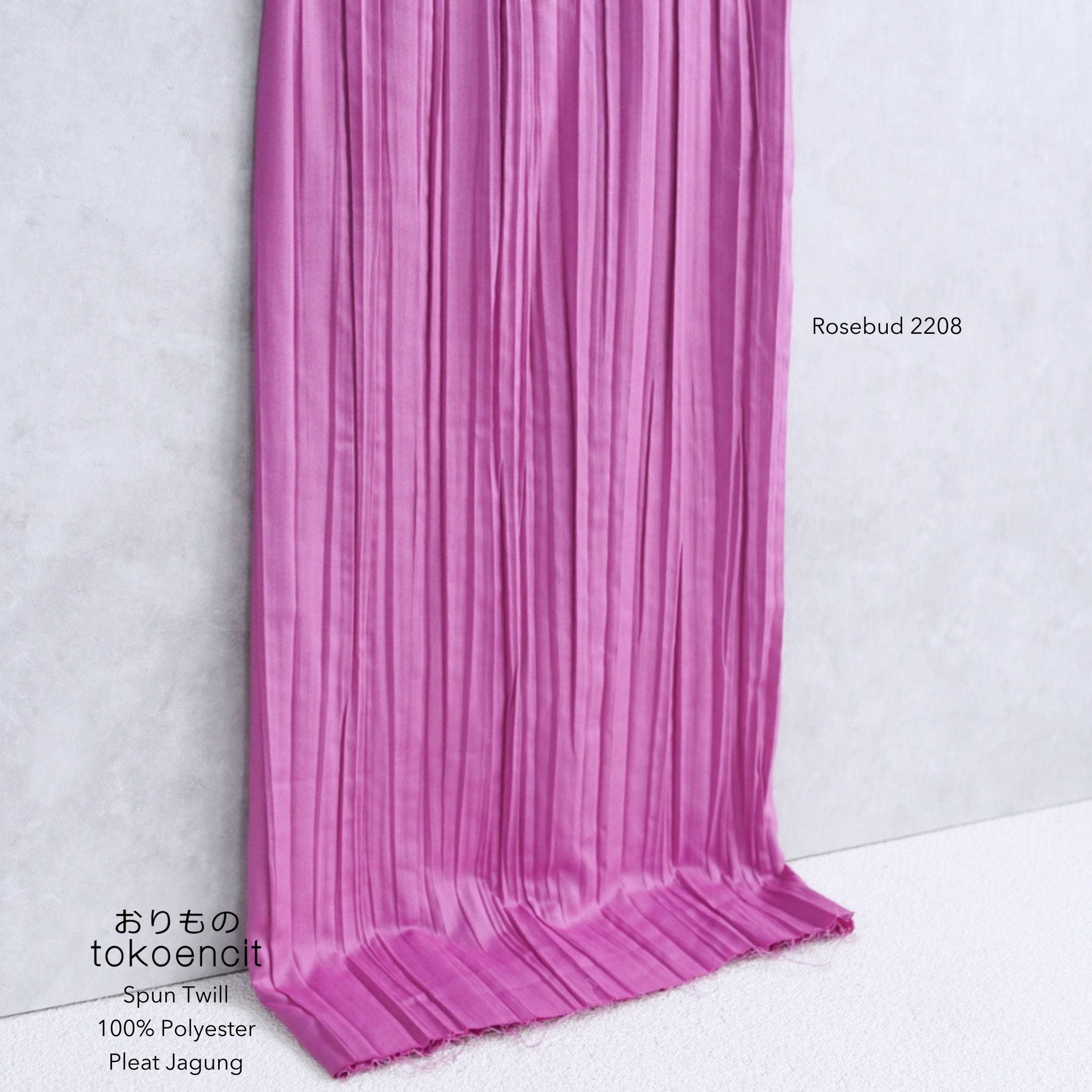Spun Twill | Pleat Jagung