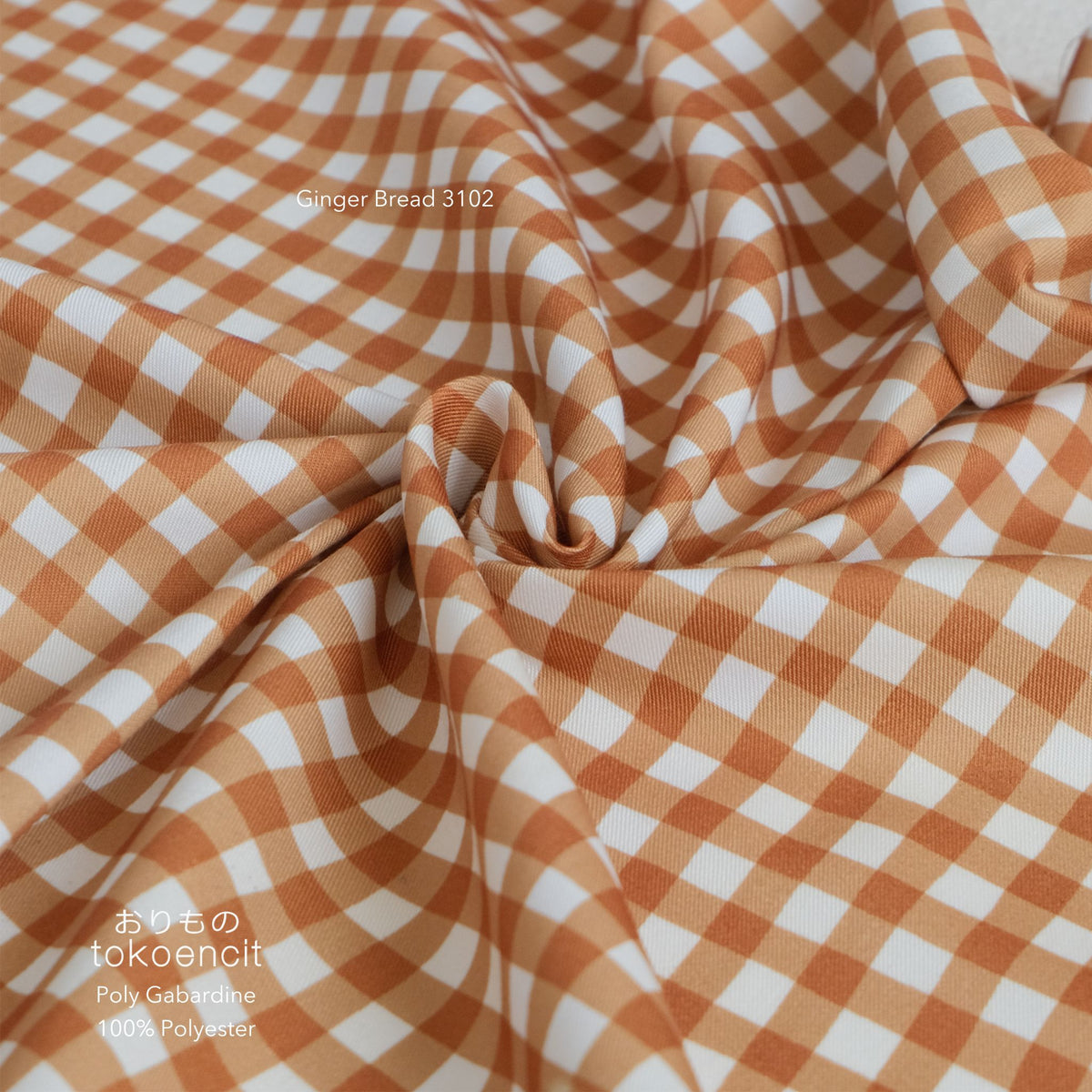 Poly Gabardine Twill | Gingham 24 1CM