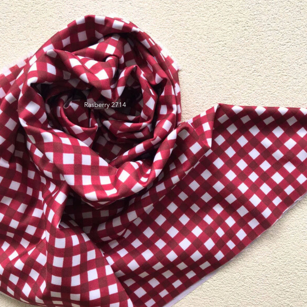 Poly Gabardine Twill | Gingham 24 1CM