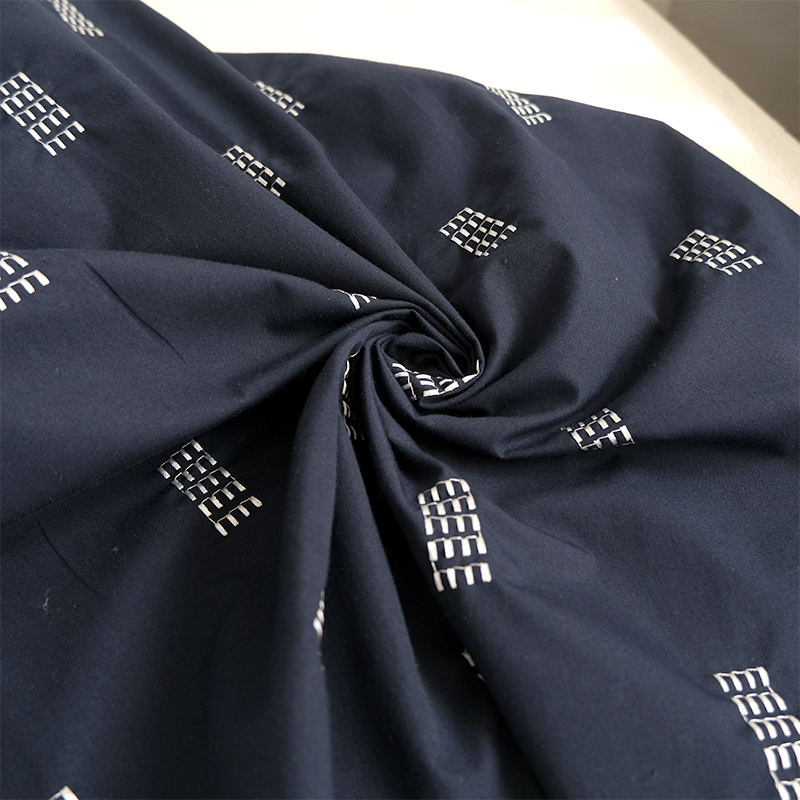 Cotton Rich | Square Stripe Embro