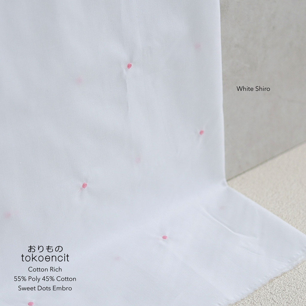 TC Poplin L52 | Sweet Dots Embro