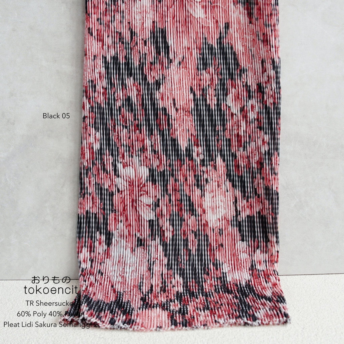 TR Sheersucker | Pleat Lidi Sakura Semanggi 2