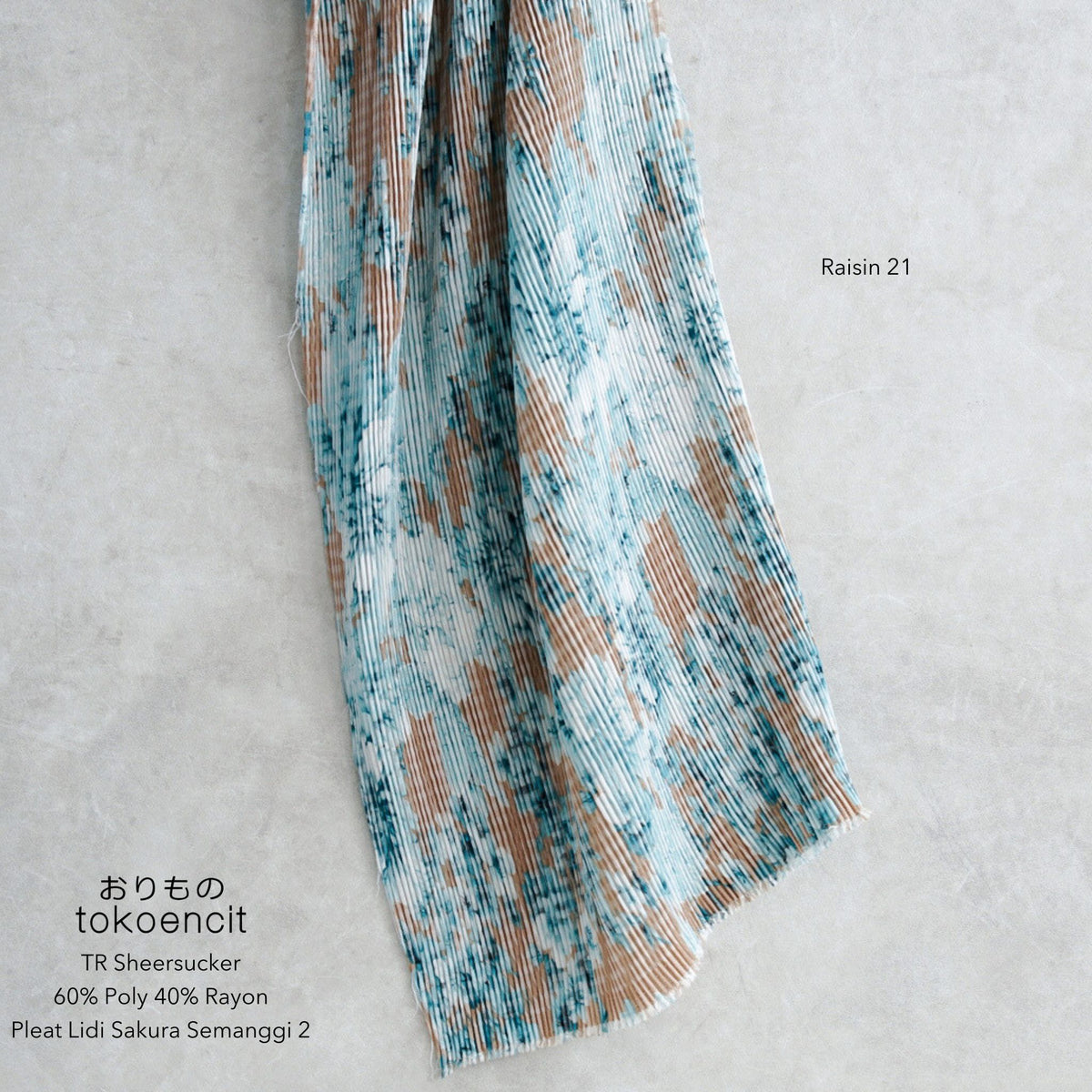 TR Sheersucker | Pleat Lidi Sakura Semanggi 2