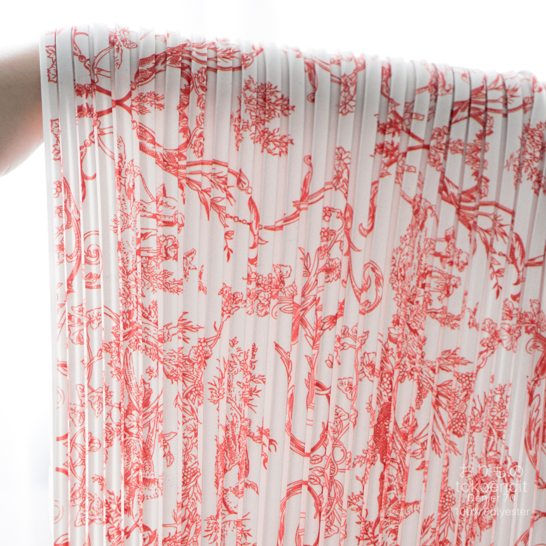 Denier Pleats | Pleat Box Side Jungle Pasley