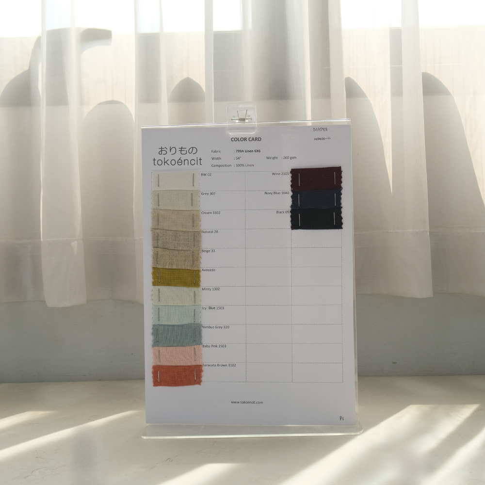 Linen 6x6 | Solid