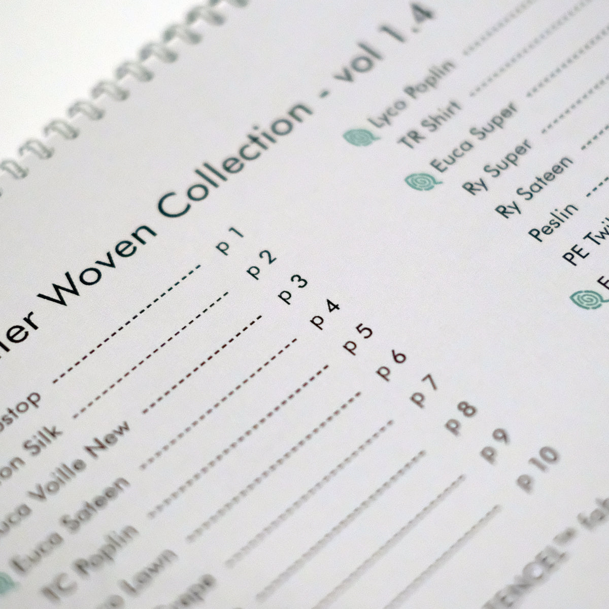 Fabric Catalogue vol 1.4 | Woven collection