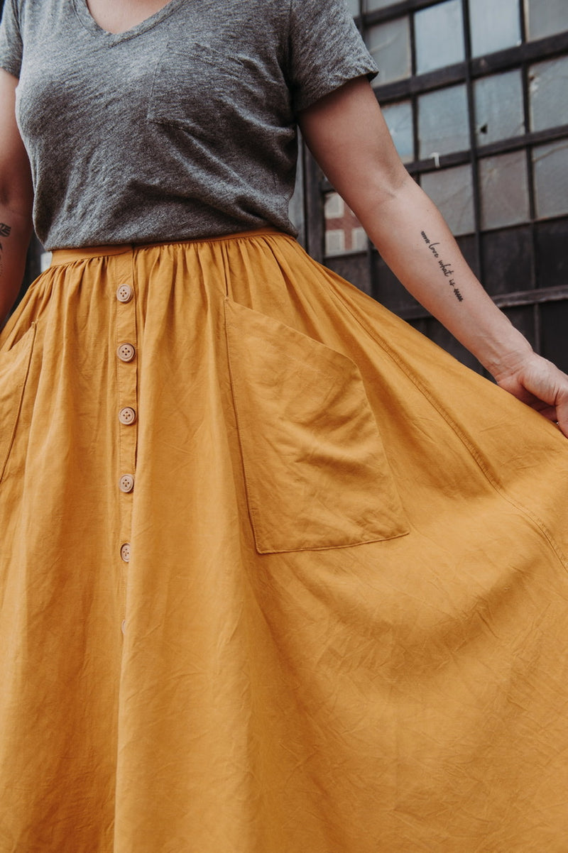 Paper Pattern : Estuary Skirt | Sew Liberated