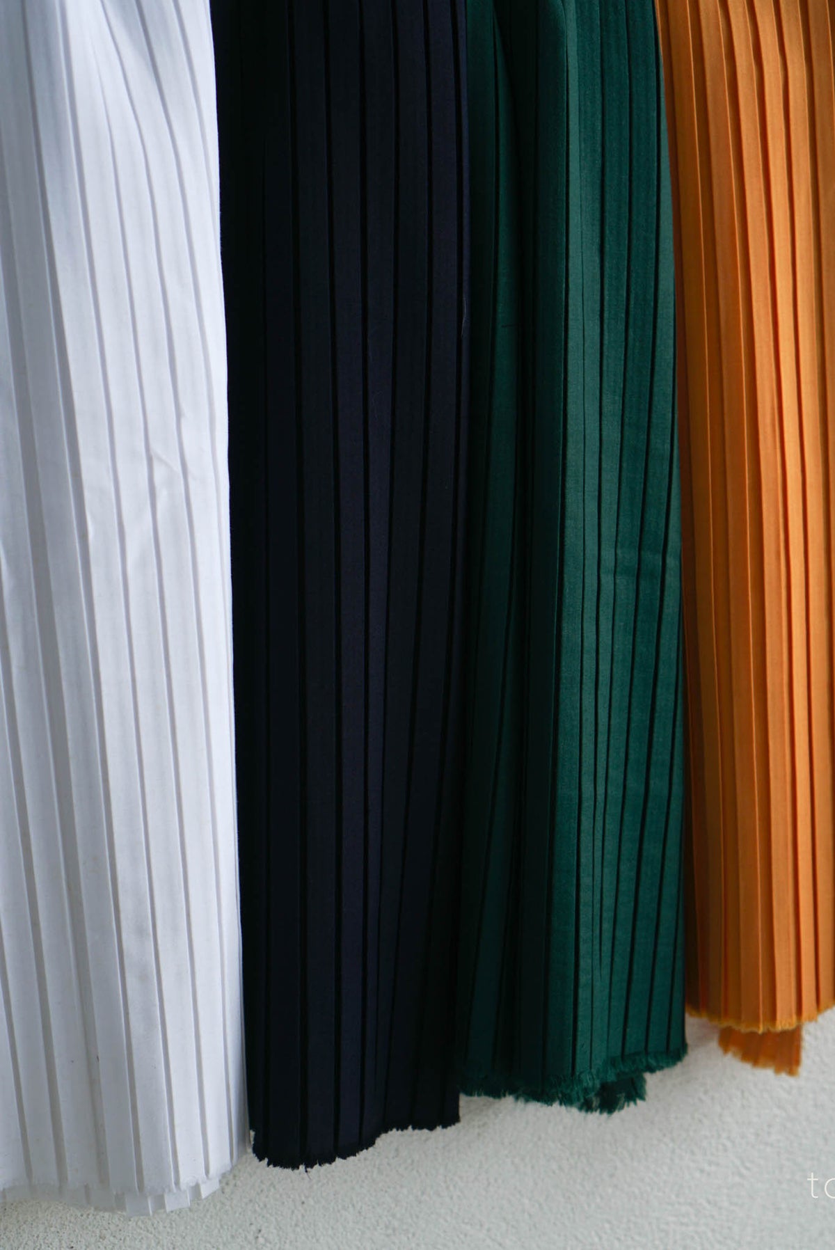 TC Poplin | Box side Pleats
