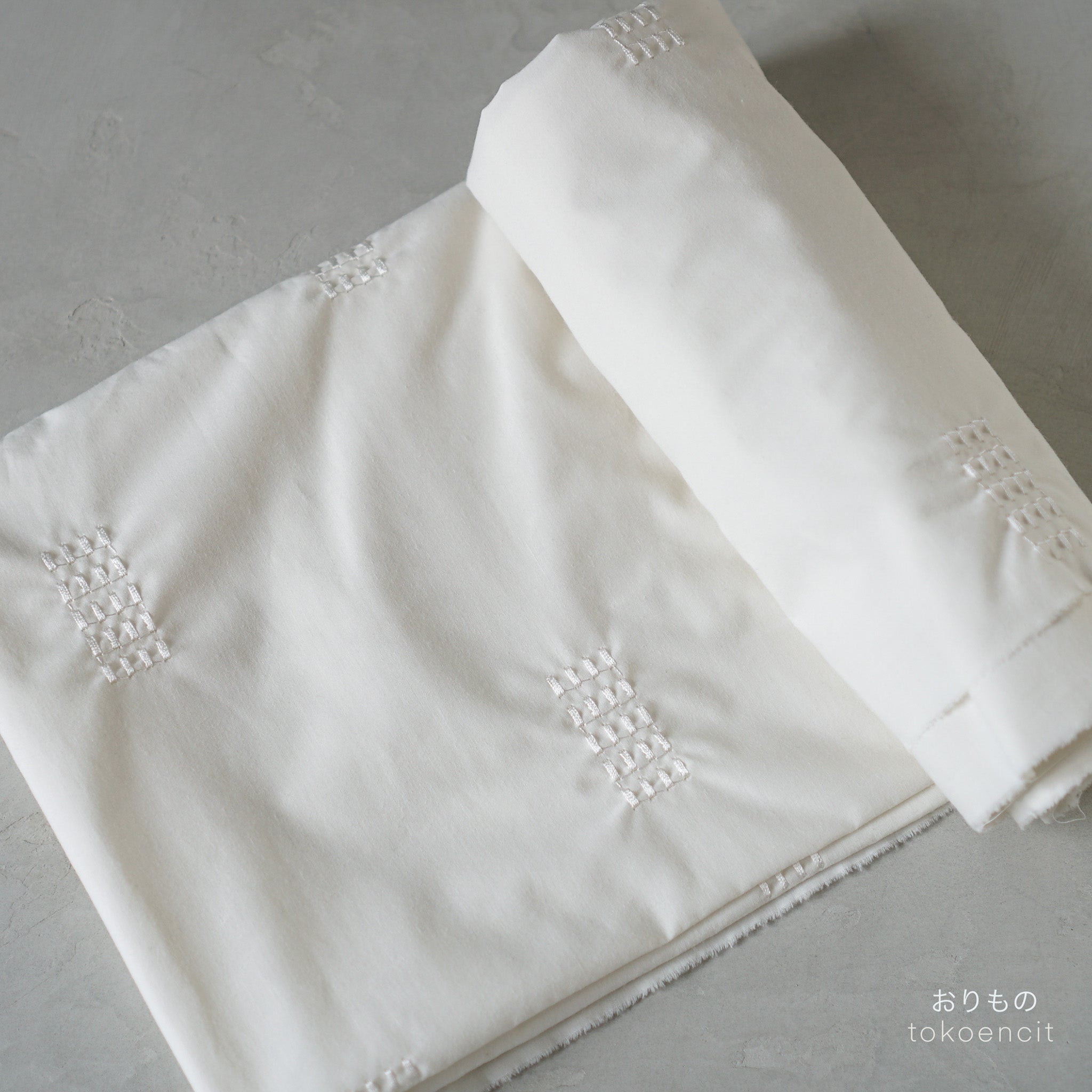 Cotton Rich | Square Stripe Embro