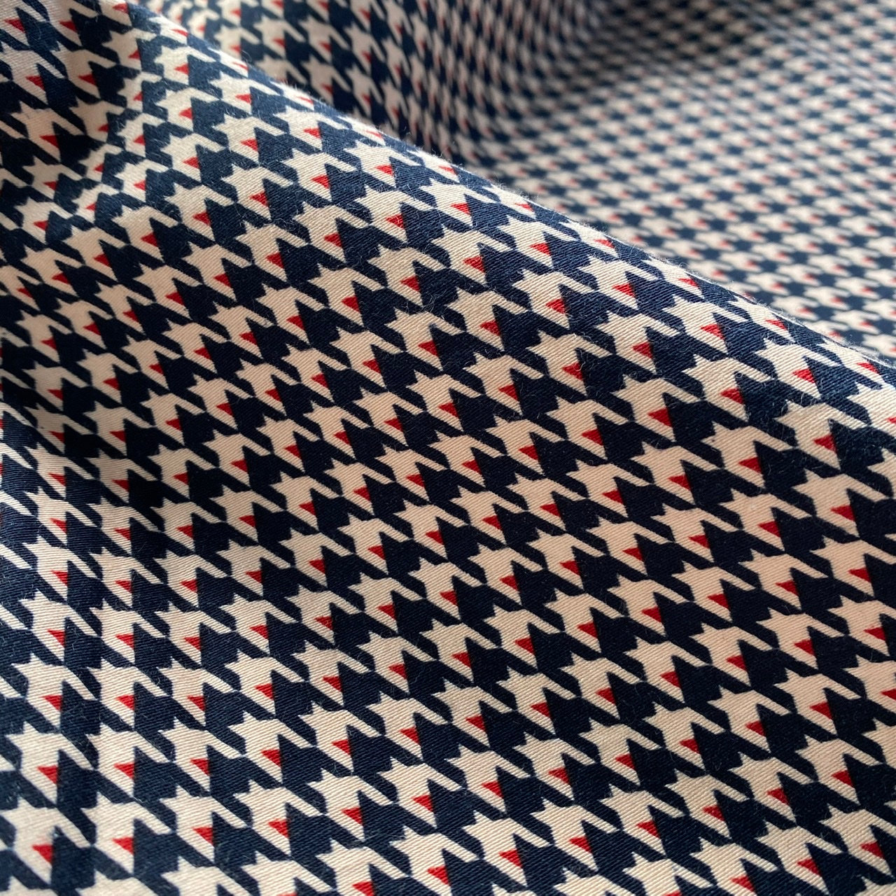 Vico Sateen Spandex | Houndstooth Colour