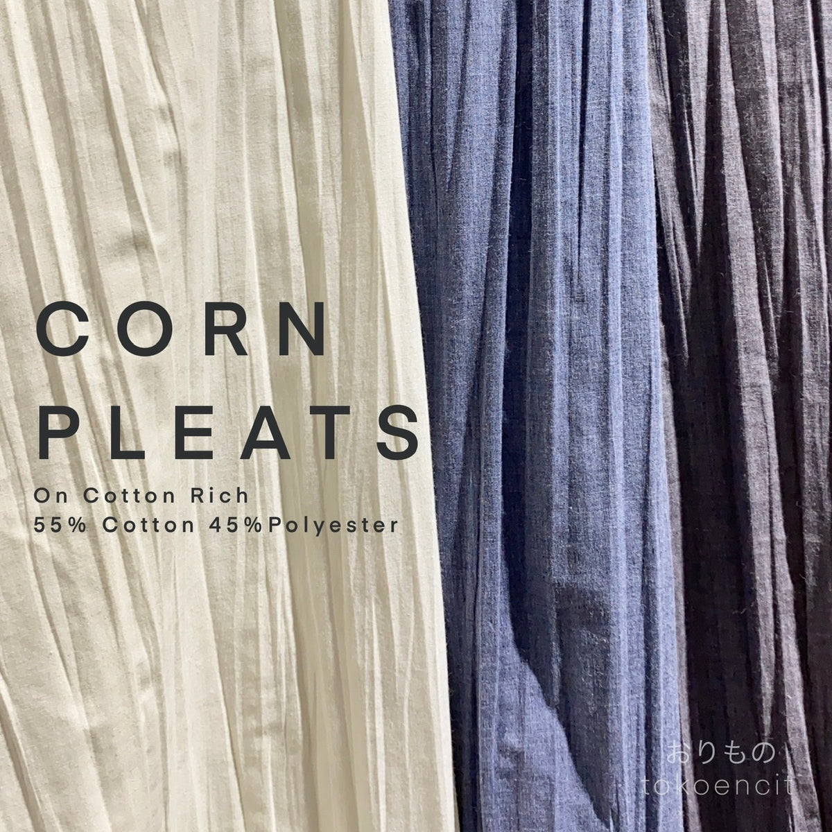 Cotton Rich | Pleats Jagung