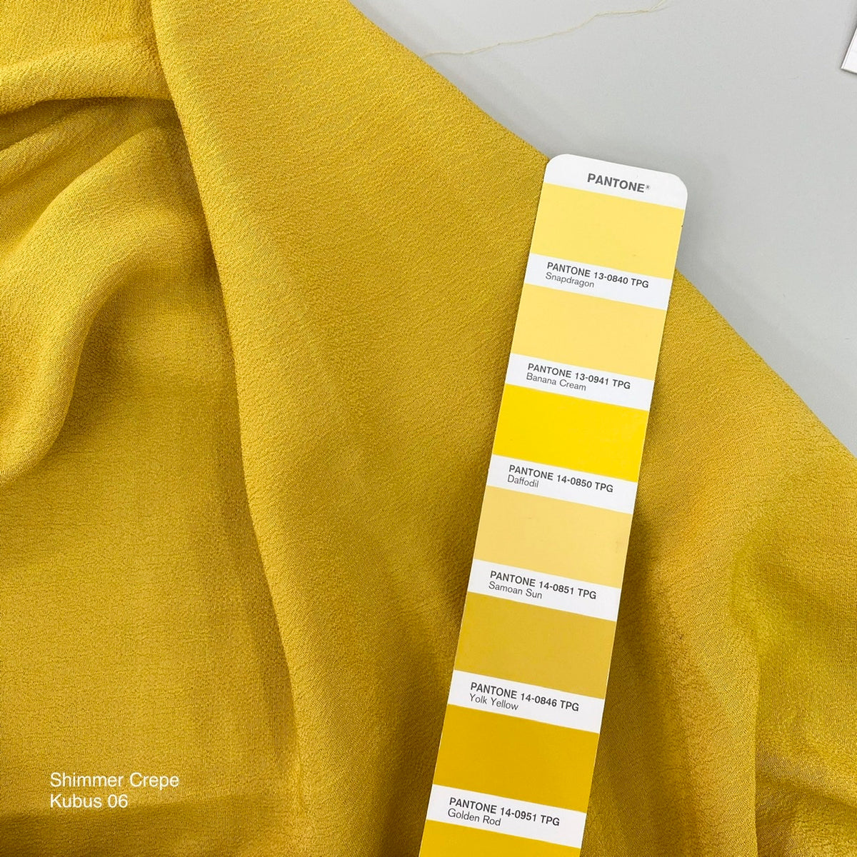 Shimmer Crepe / Marocanne | Solid