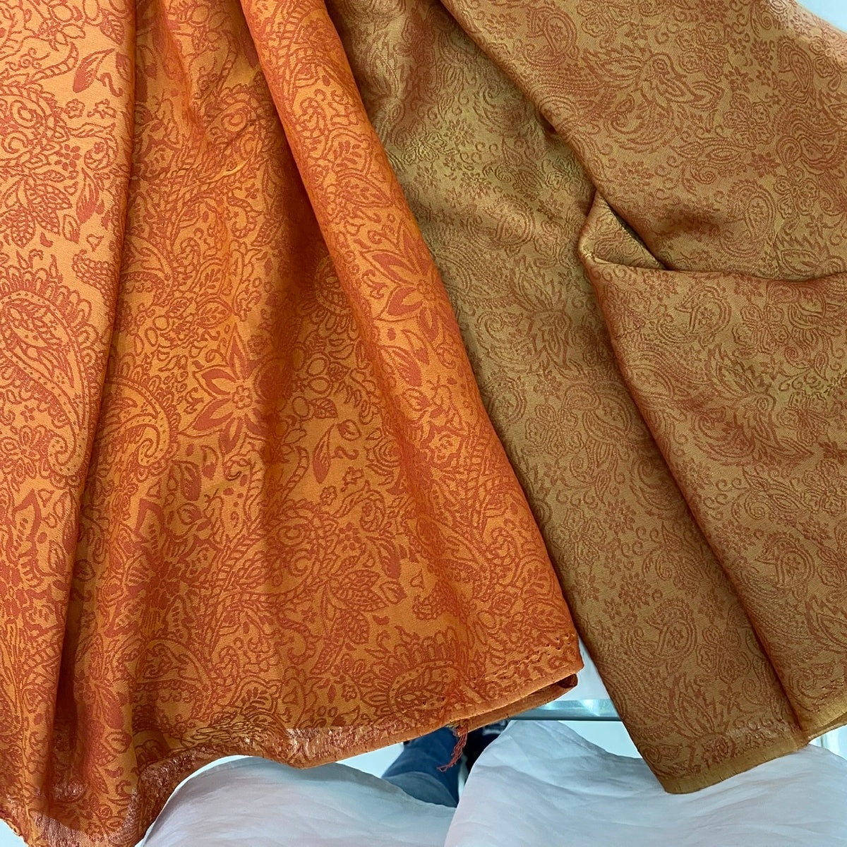 Tencel Jacquard | Paisley Solid