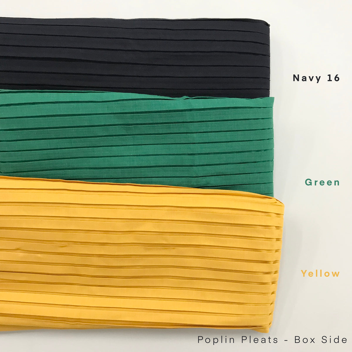 TC Poplin | Box side Pleats