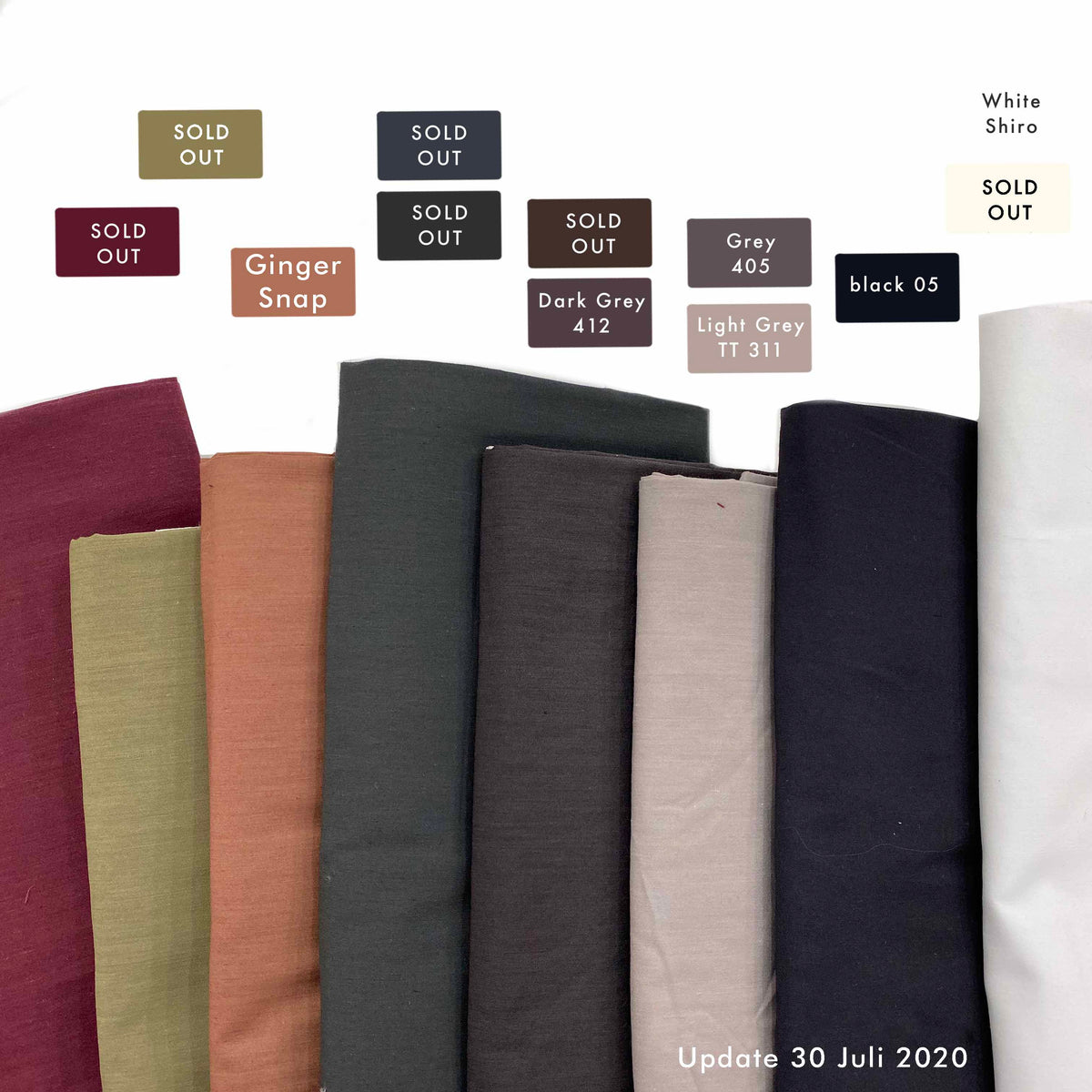 Poplin WaterProof | Solid
