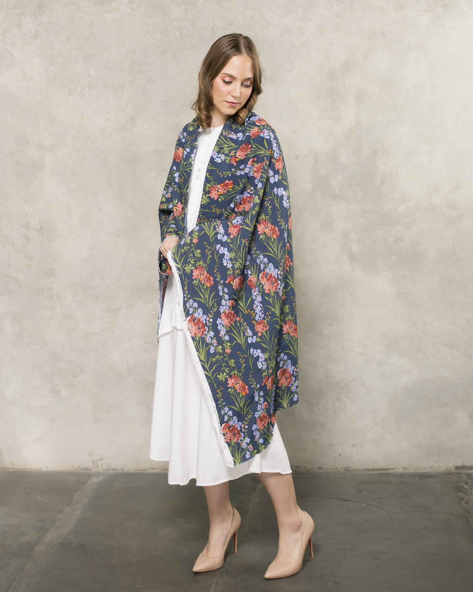 Marocanne | Dephinium Print