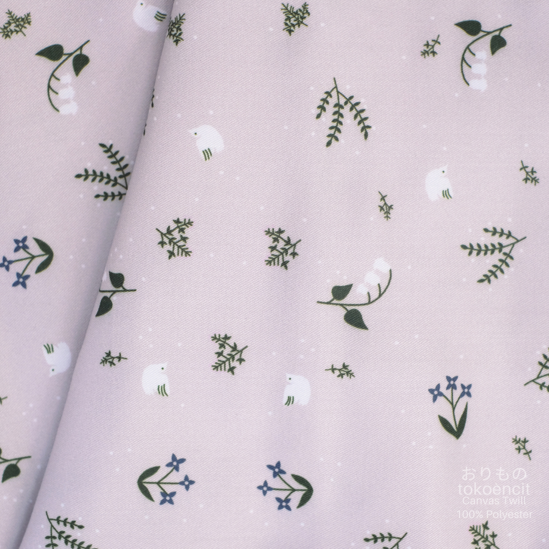 Canvas Twill / PE Twill 20 | Snow Pigeon
