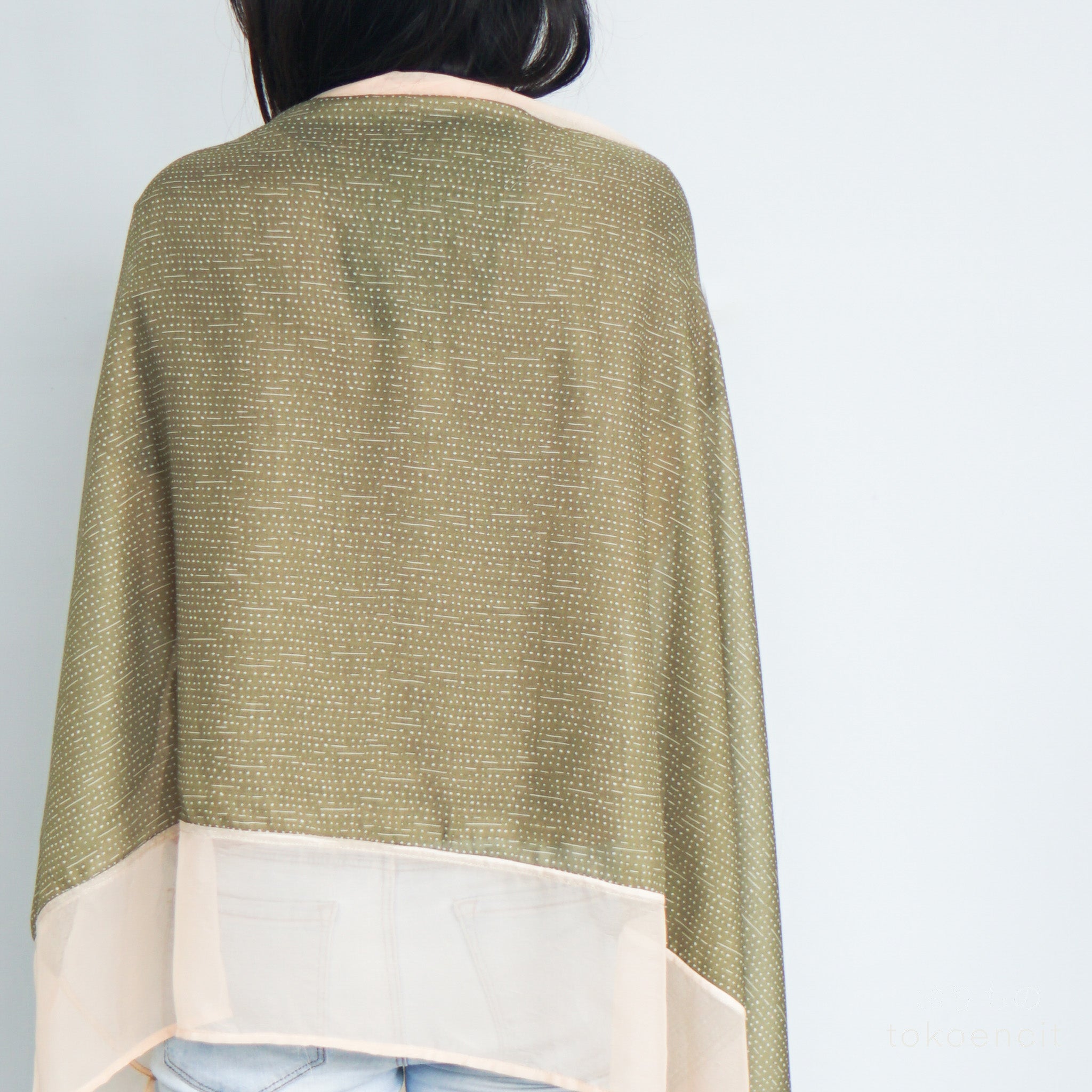 Scarf Corpol | Stripe Dot Allover