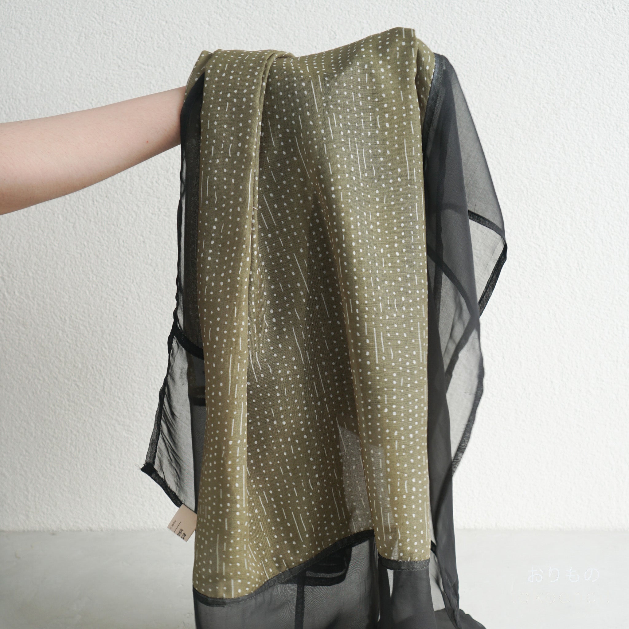 Scarf Corpol | Stripe Dot Allover