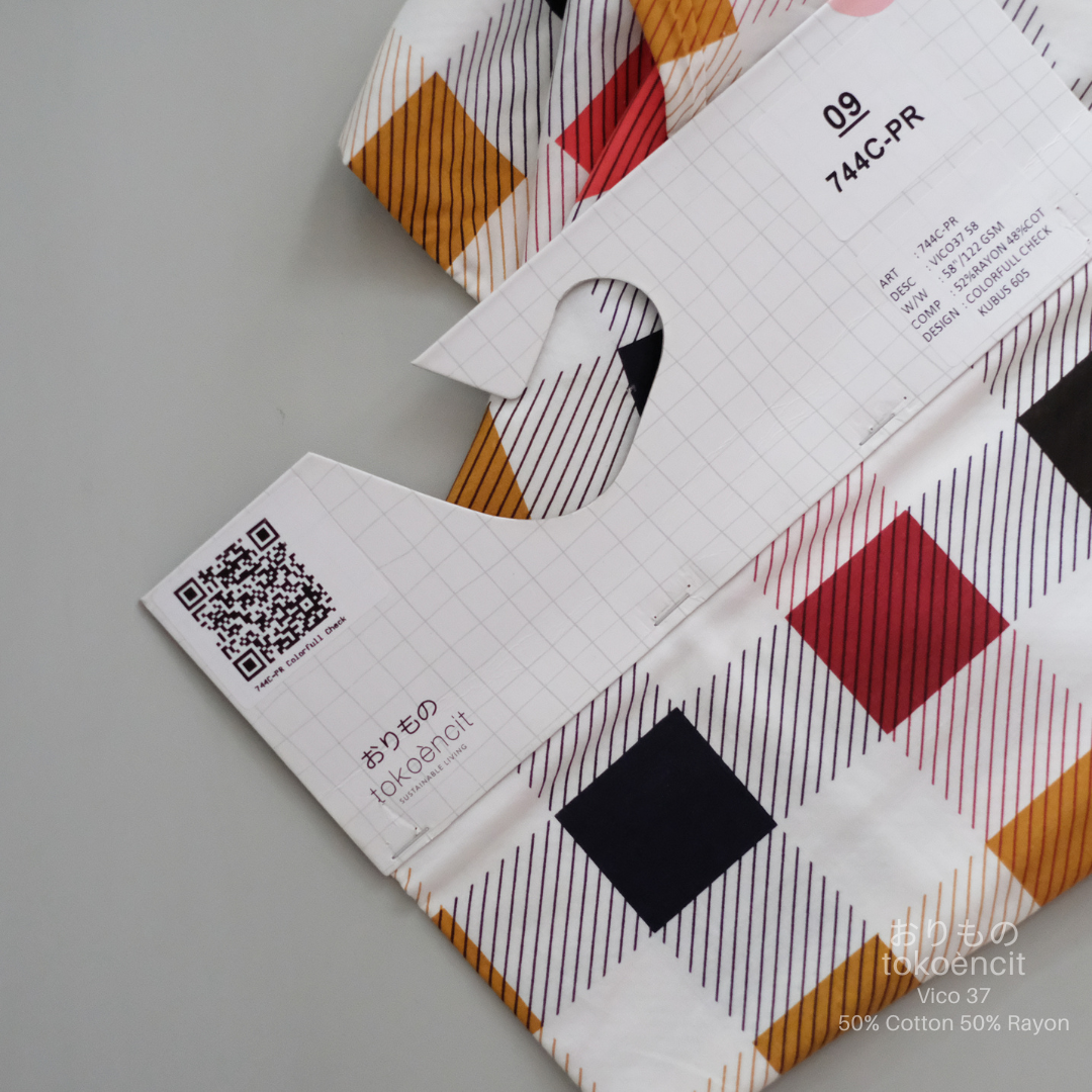 Vico 37 58" | Colorful Check