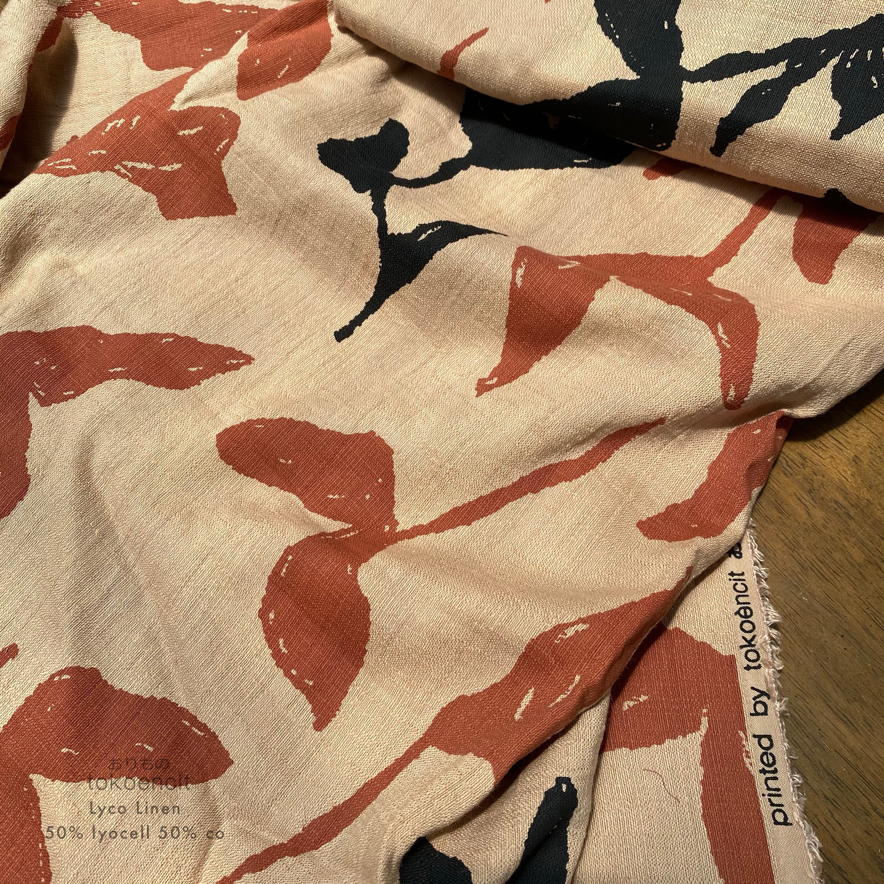 Lyco Linen | Leafy Garden