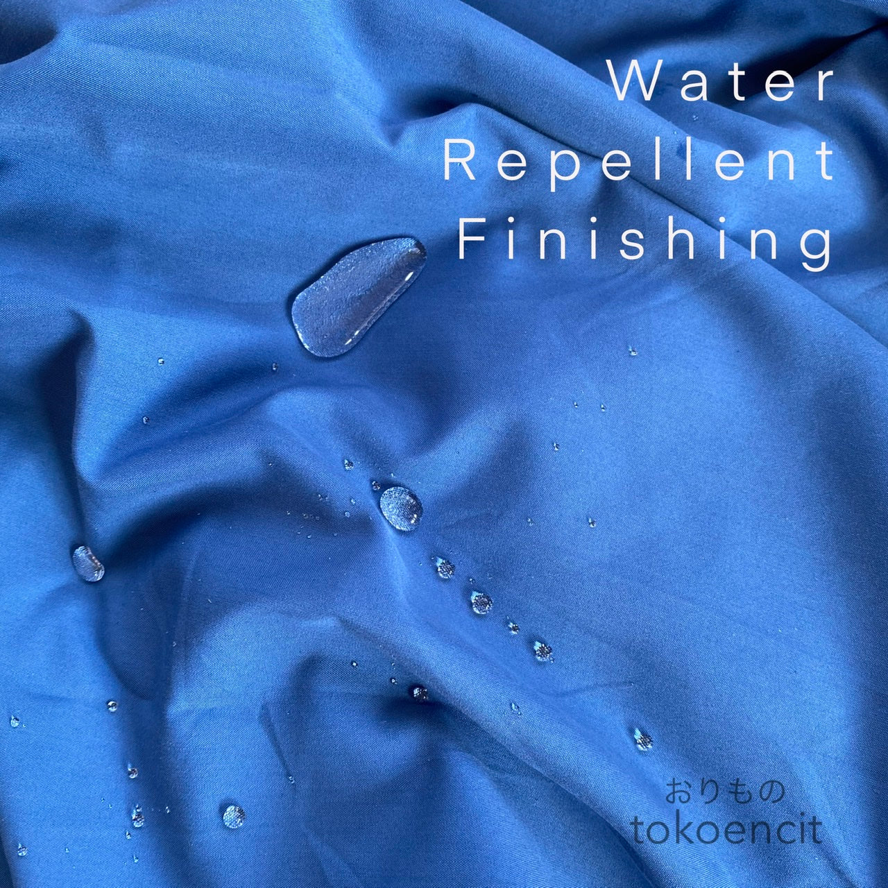 Water-Repellent Finish on fabrics