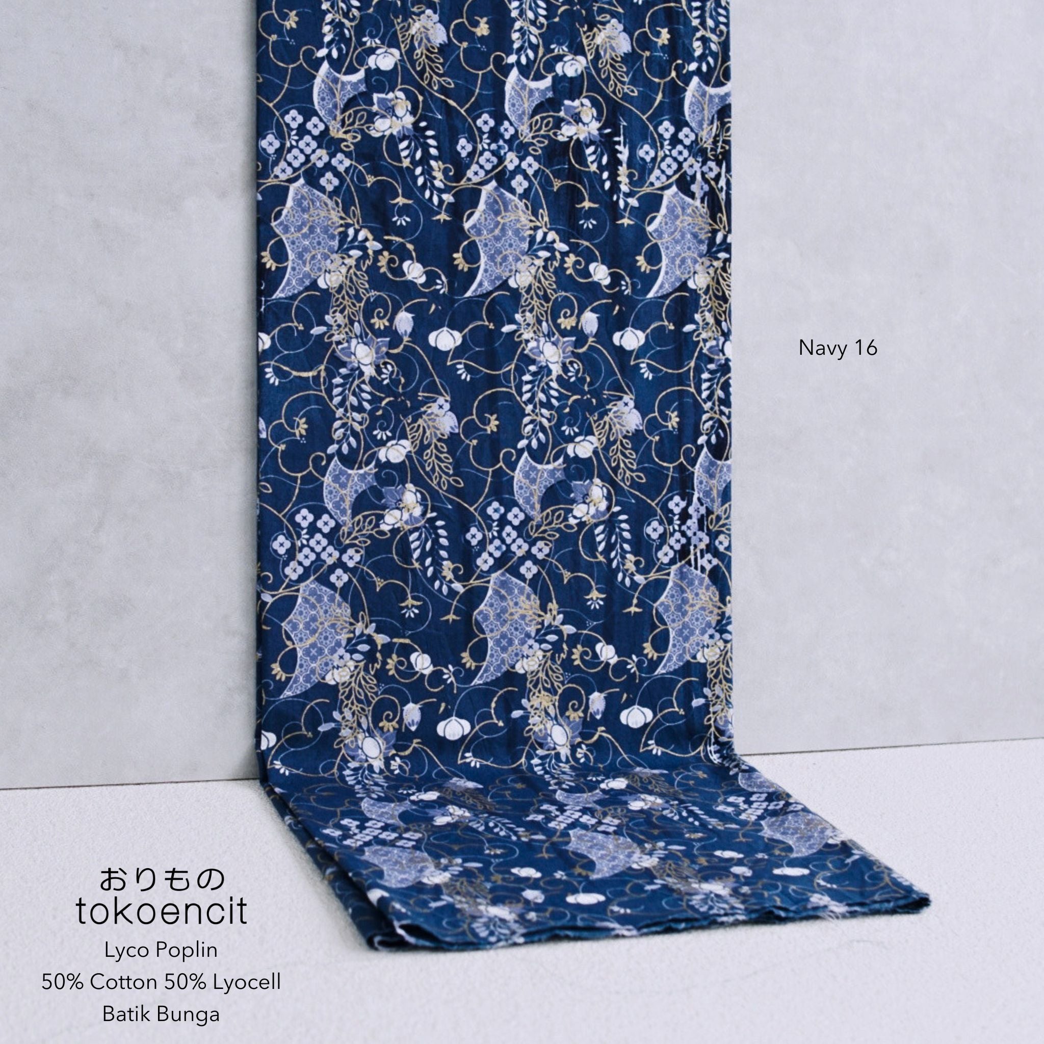 Lyco Poplin | Batik Bunga