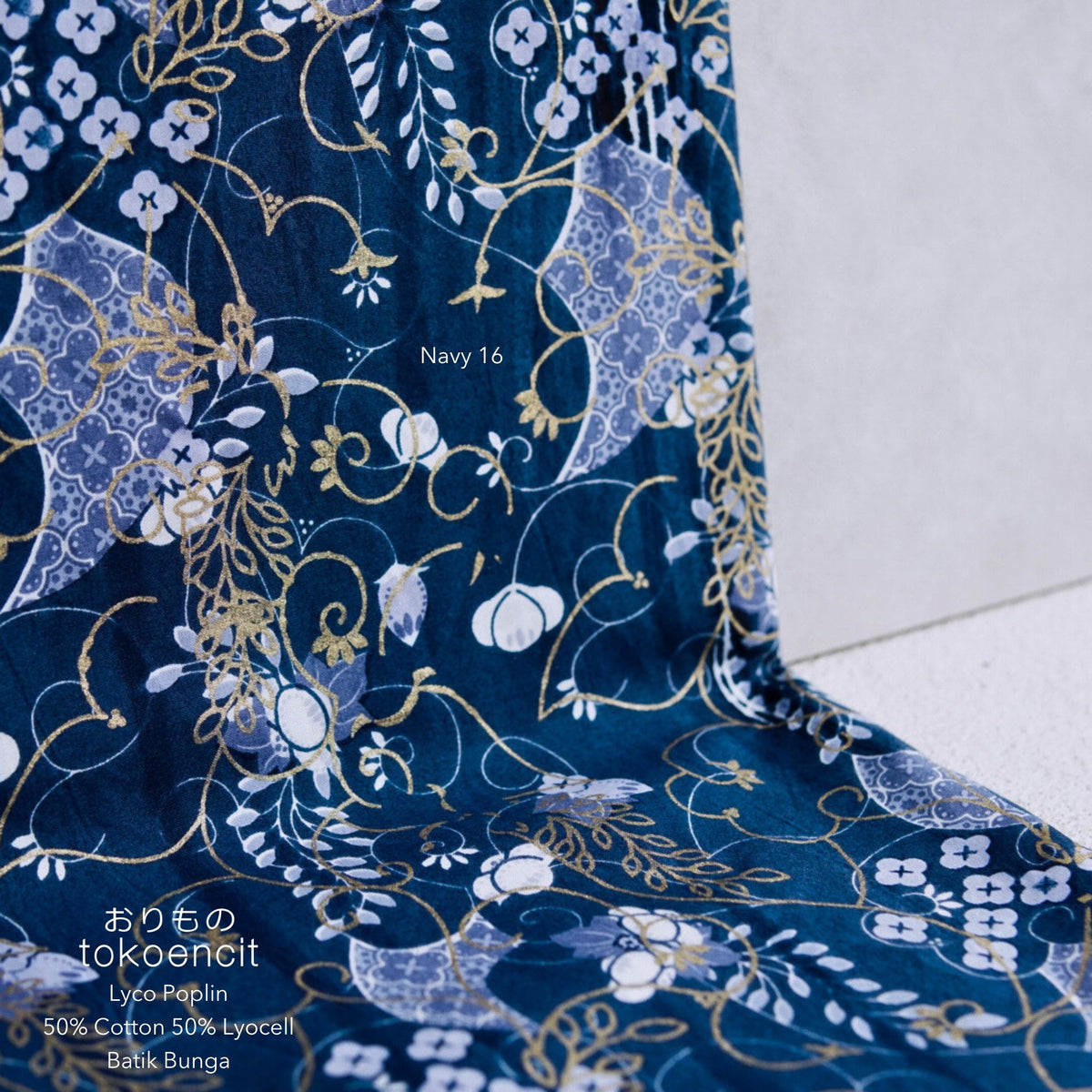 Lyco Poplin | Batik Bunga
