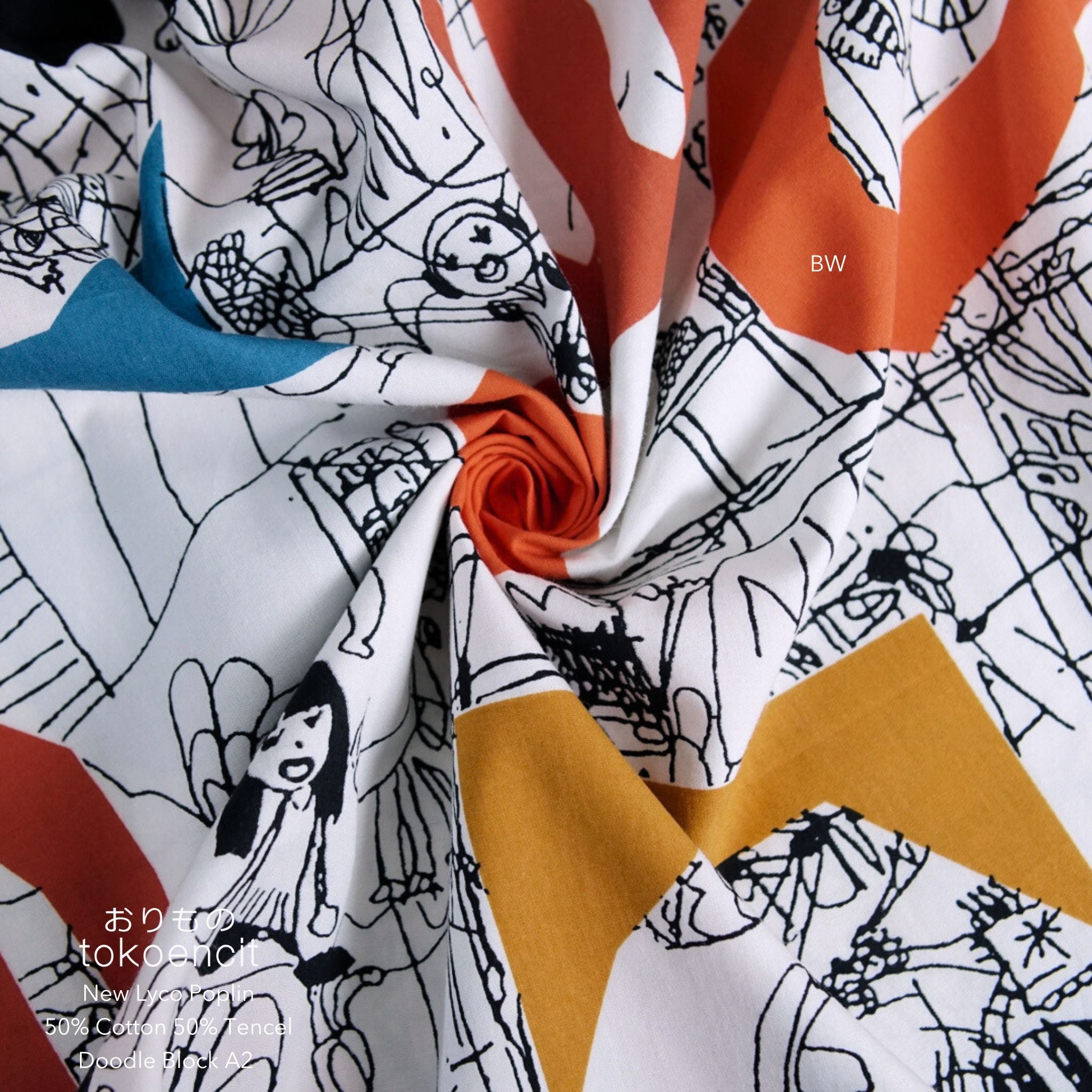New Lyco Poplin | Doodle Block R2