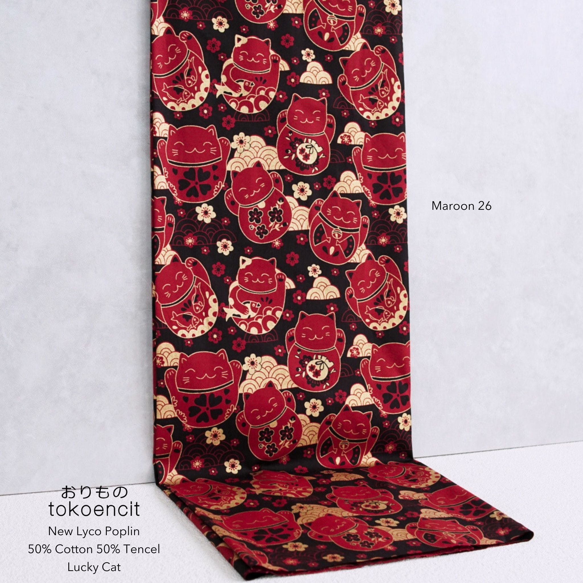 New Lyco Poplin | Lucky Cat
