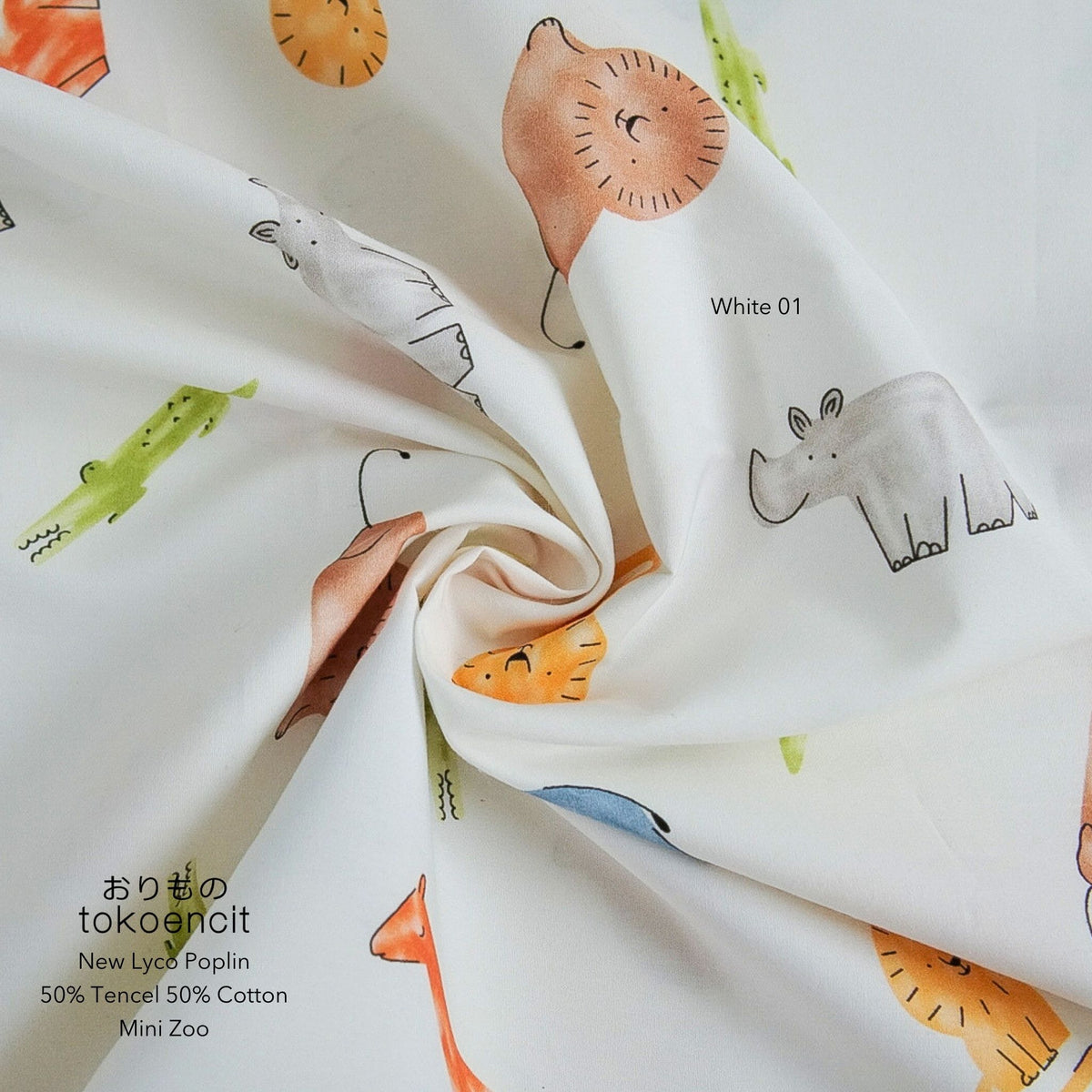 New Lyco Poplin | Mini Zoo