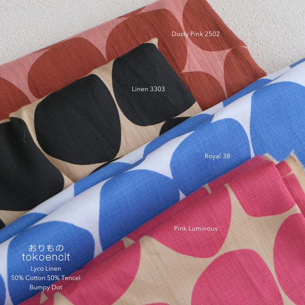 Lyco Linen | Bumpy Dot