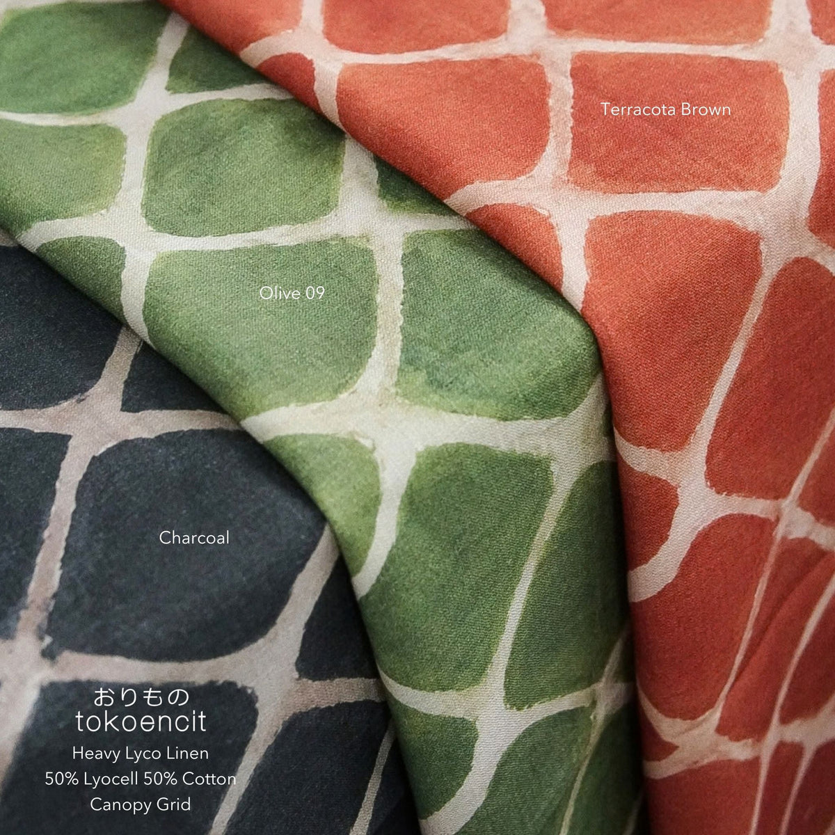 Heavy Lyco Linen | Canopy Grid