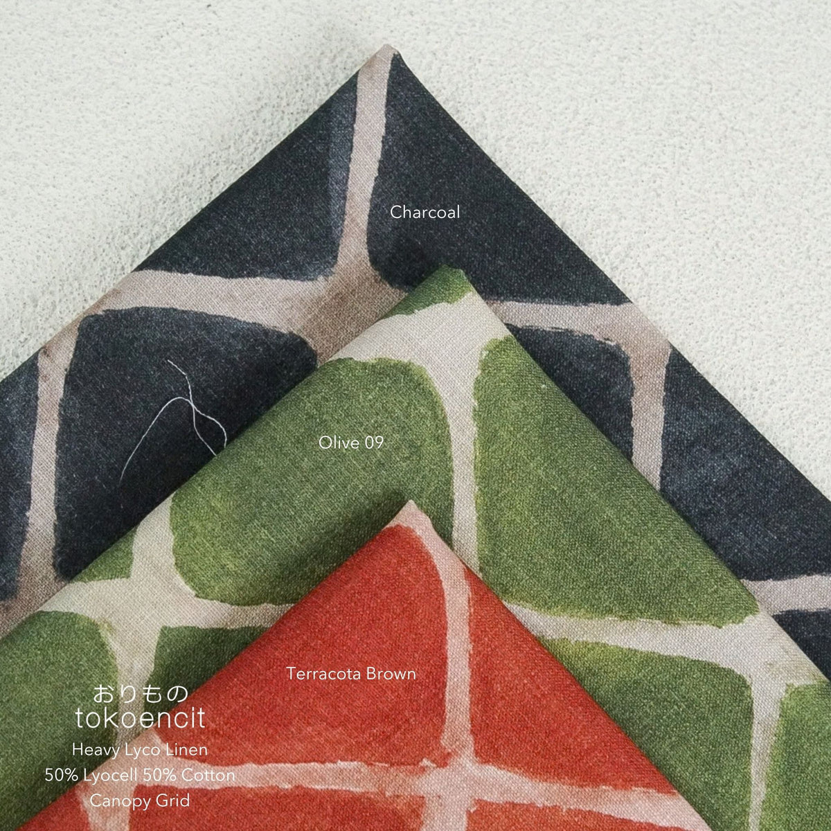 Heavy Lyco Linen | Canopy Grid