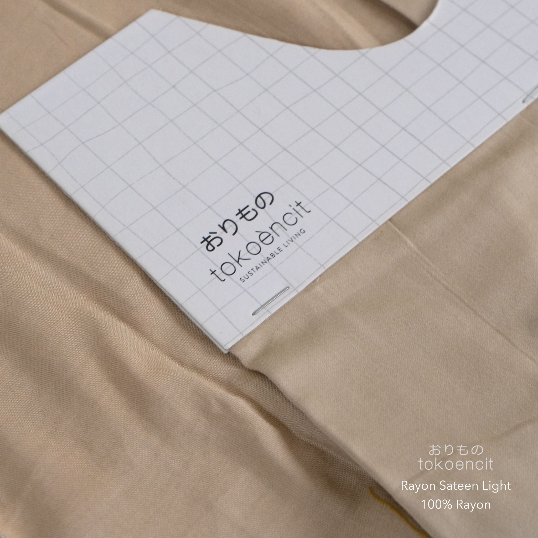Rayon Sateen Light | Solid