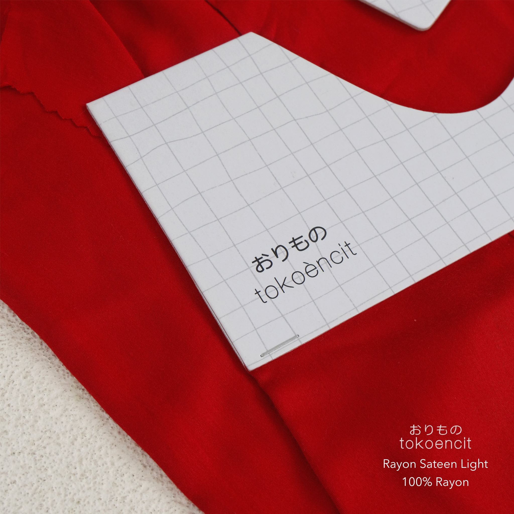 Rayon Sateen Light | Solid