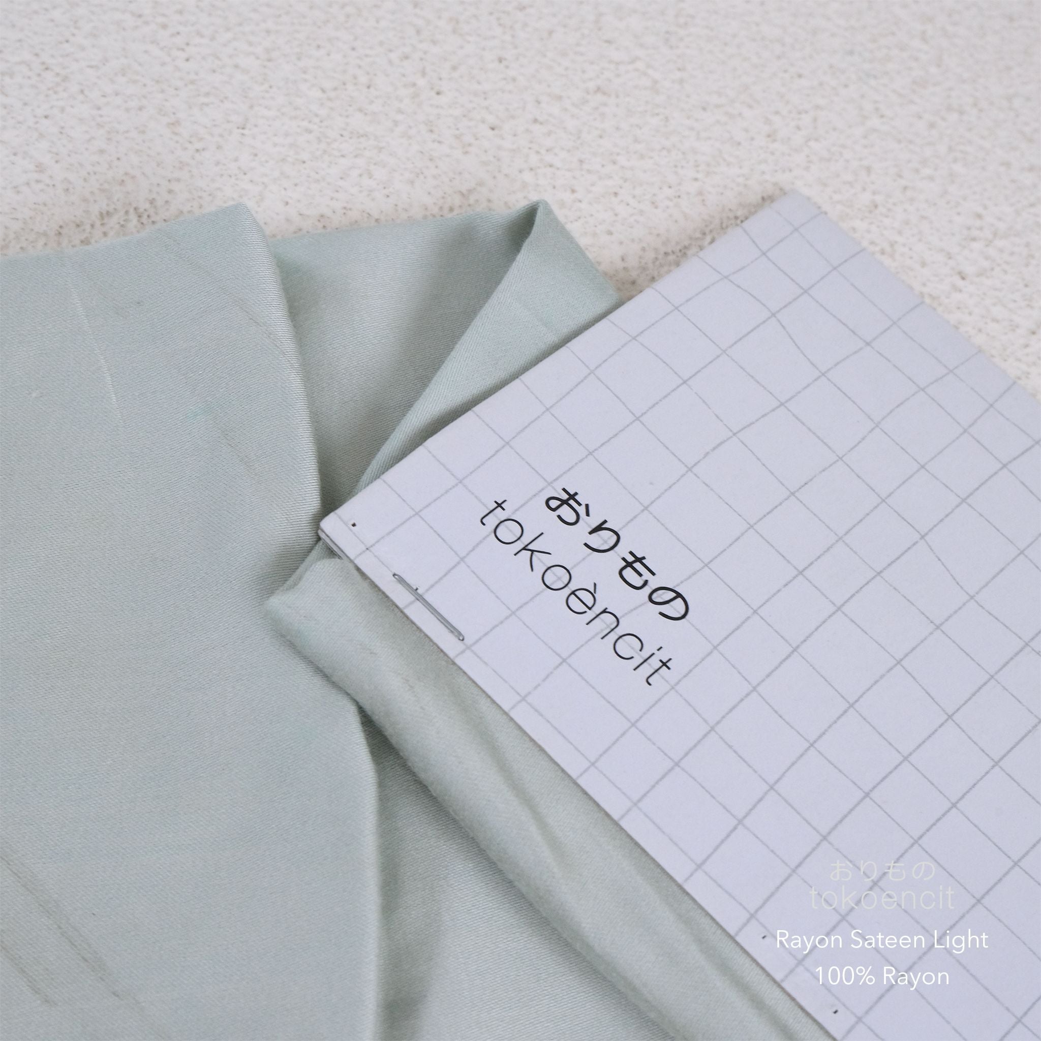 Rayon Sateen Light | Solid